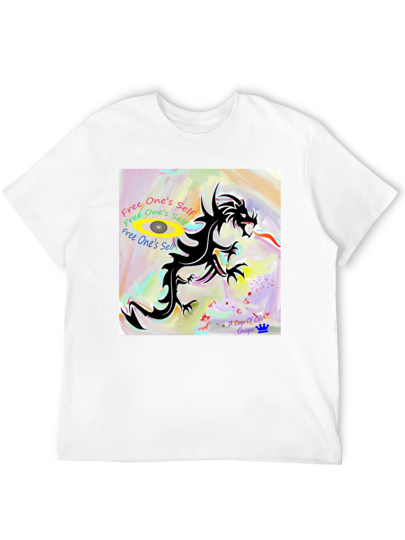 Dragon Graphic Tee - Free Your Spirit