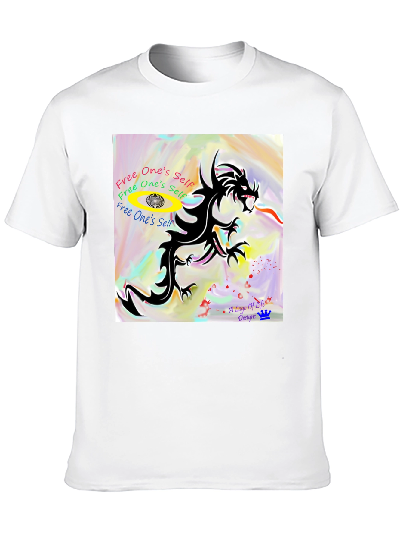 Dragon Graphic Tee - Free Your Spirit