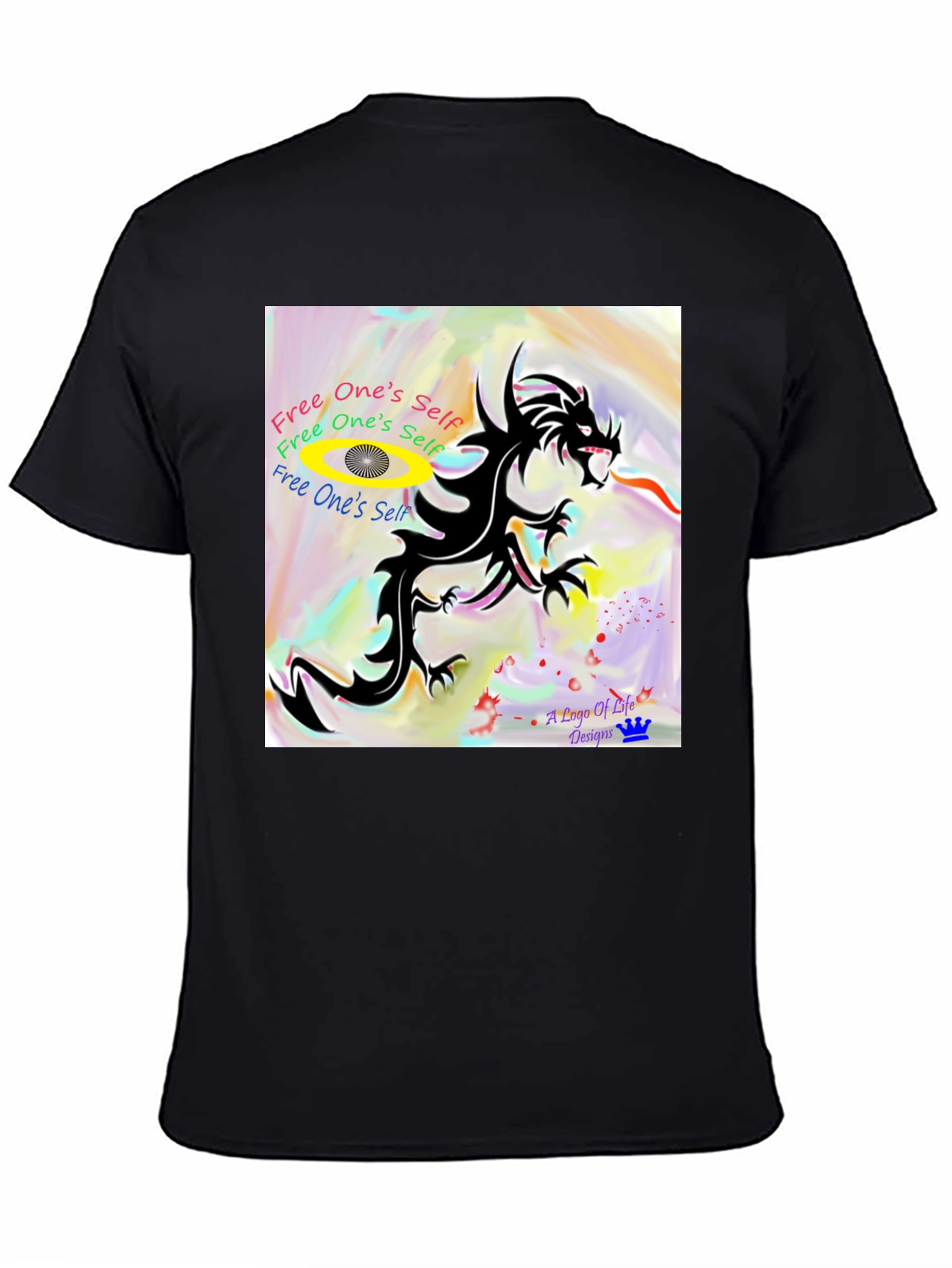 Dragon Graphic Tee - Free Your Spirit