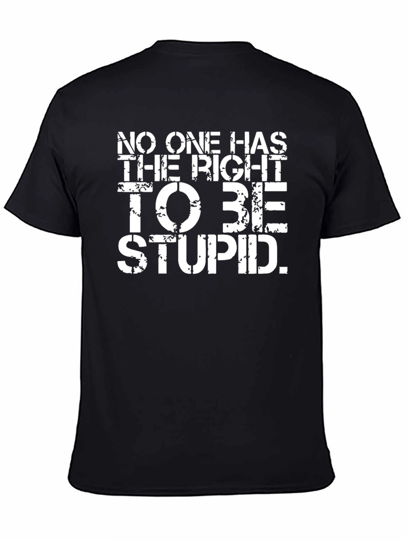 No One Has The Right To Be Stupid T-Shirt