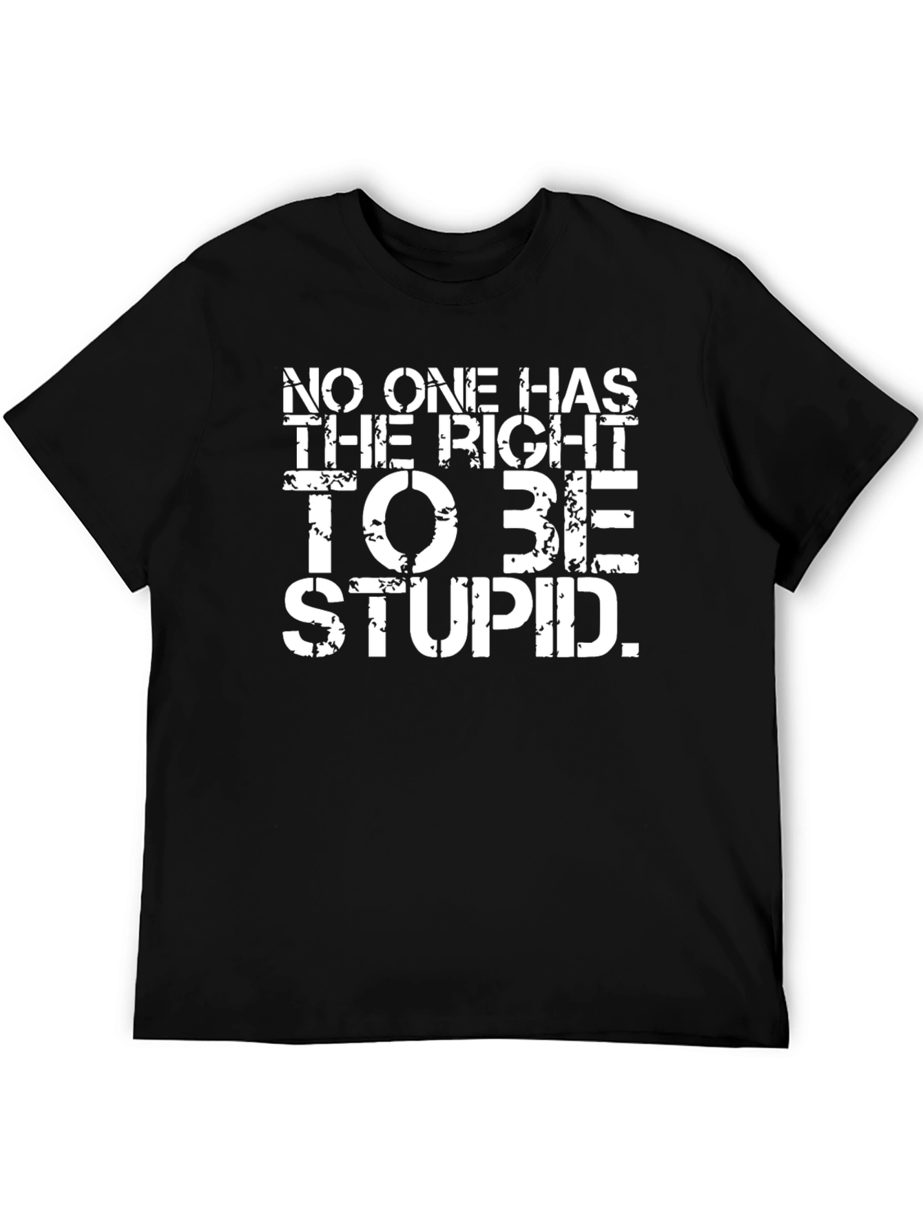 No One Has The Right To Be Stupid T-Shirt