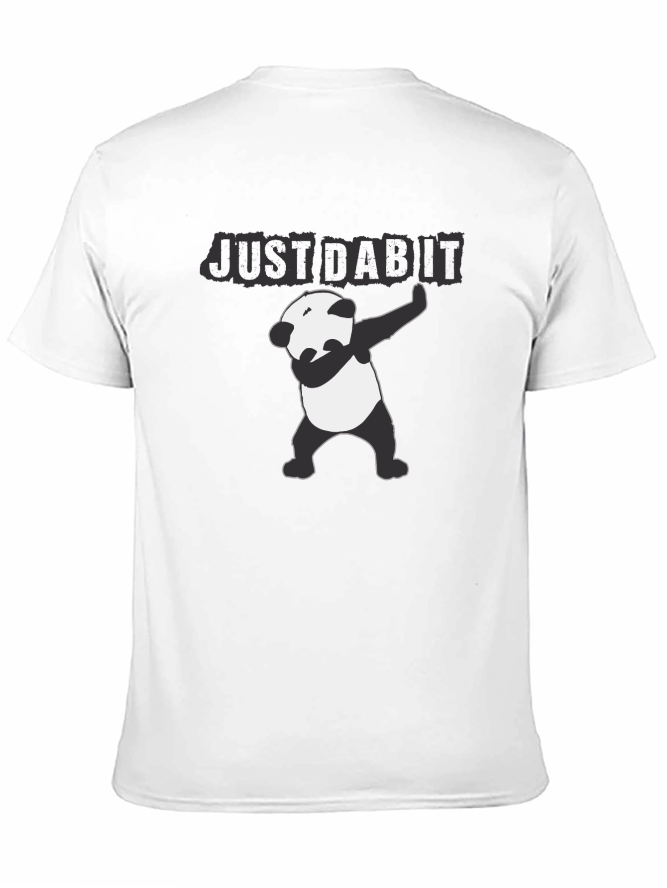 Just Dab It Panda T-Shirt - Black