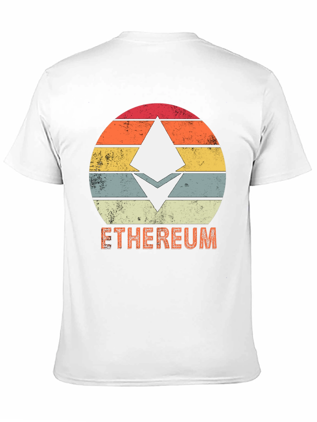 Ethereum Retro Style T-Shirt - Crypto Fashion