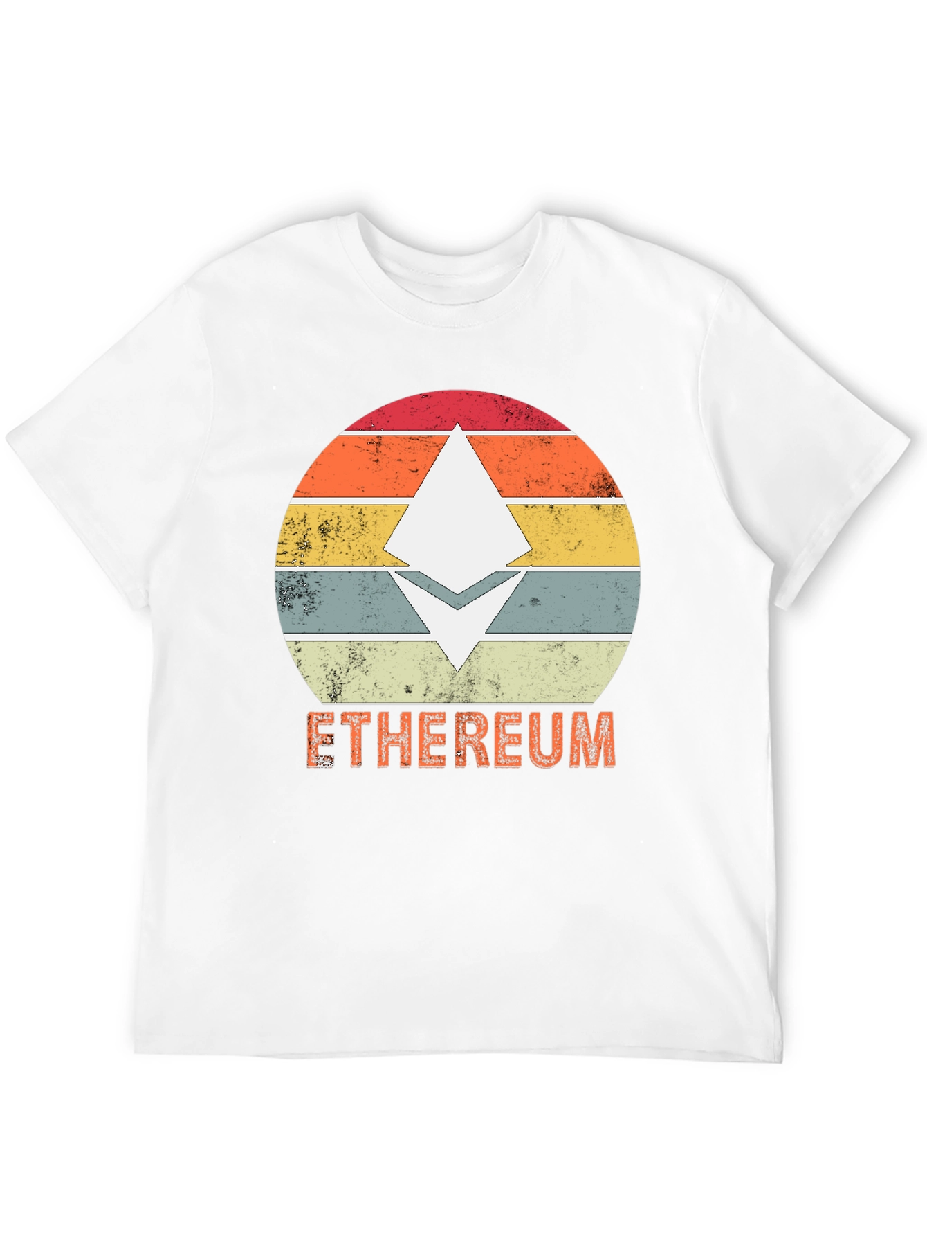 Ethereum Retro Style T-Shirt - Crypto Fashion