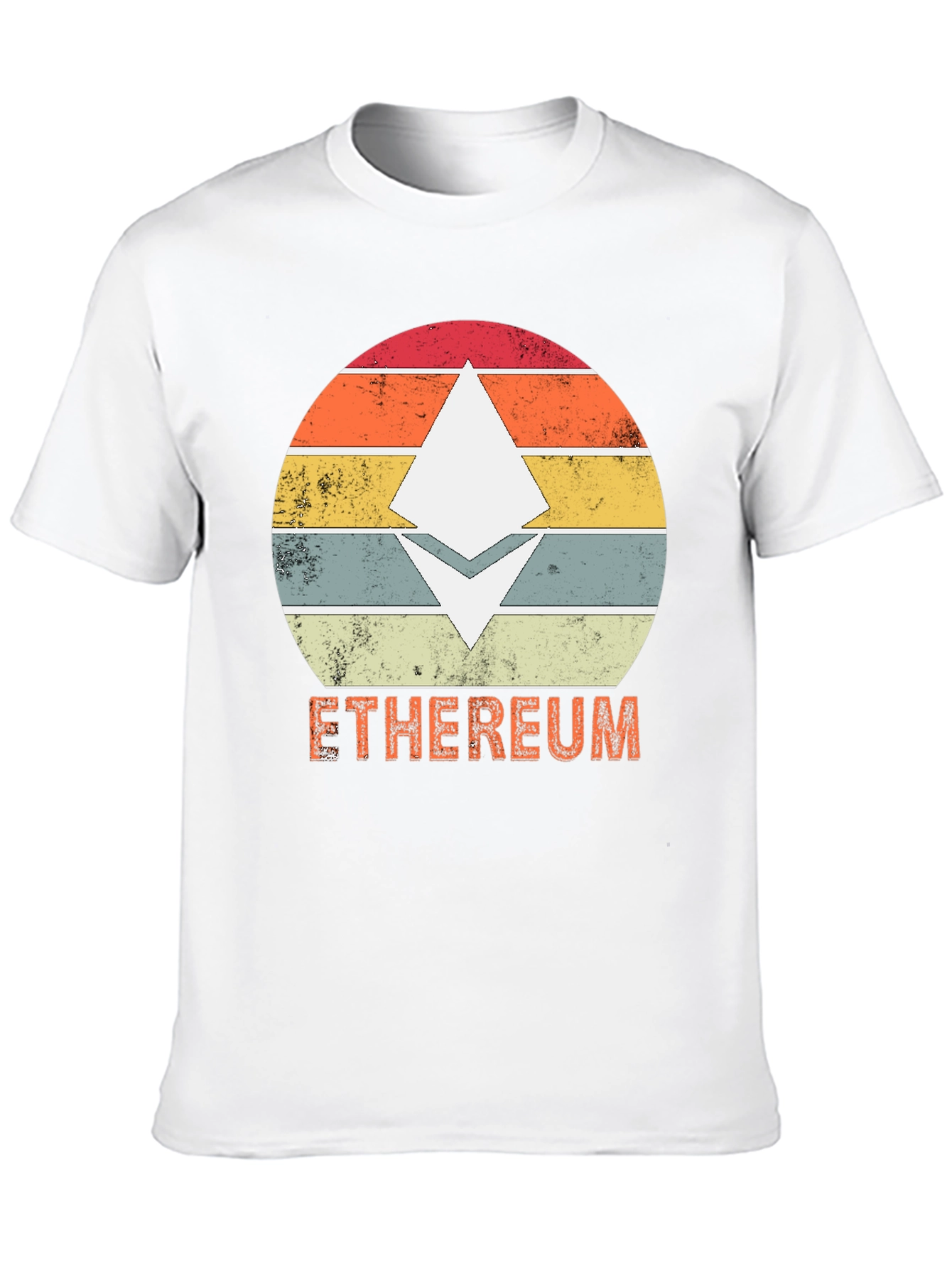 Ethereum Retro Style T-Shirt - Crypto Fashion