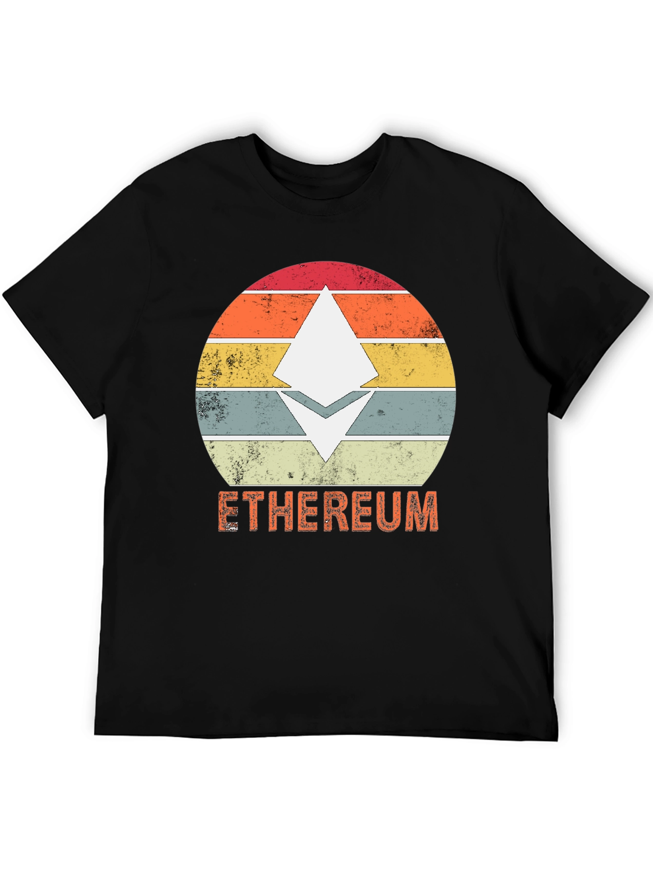 Ethereum Retro Style T-Shirt - Crypto Fashion