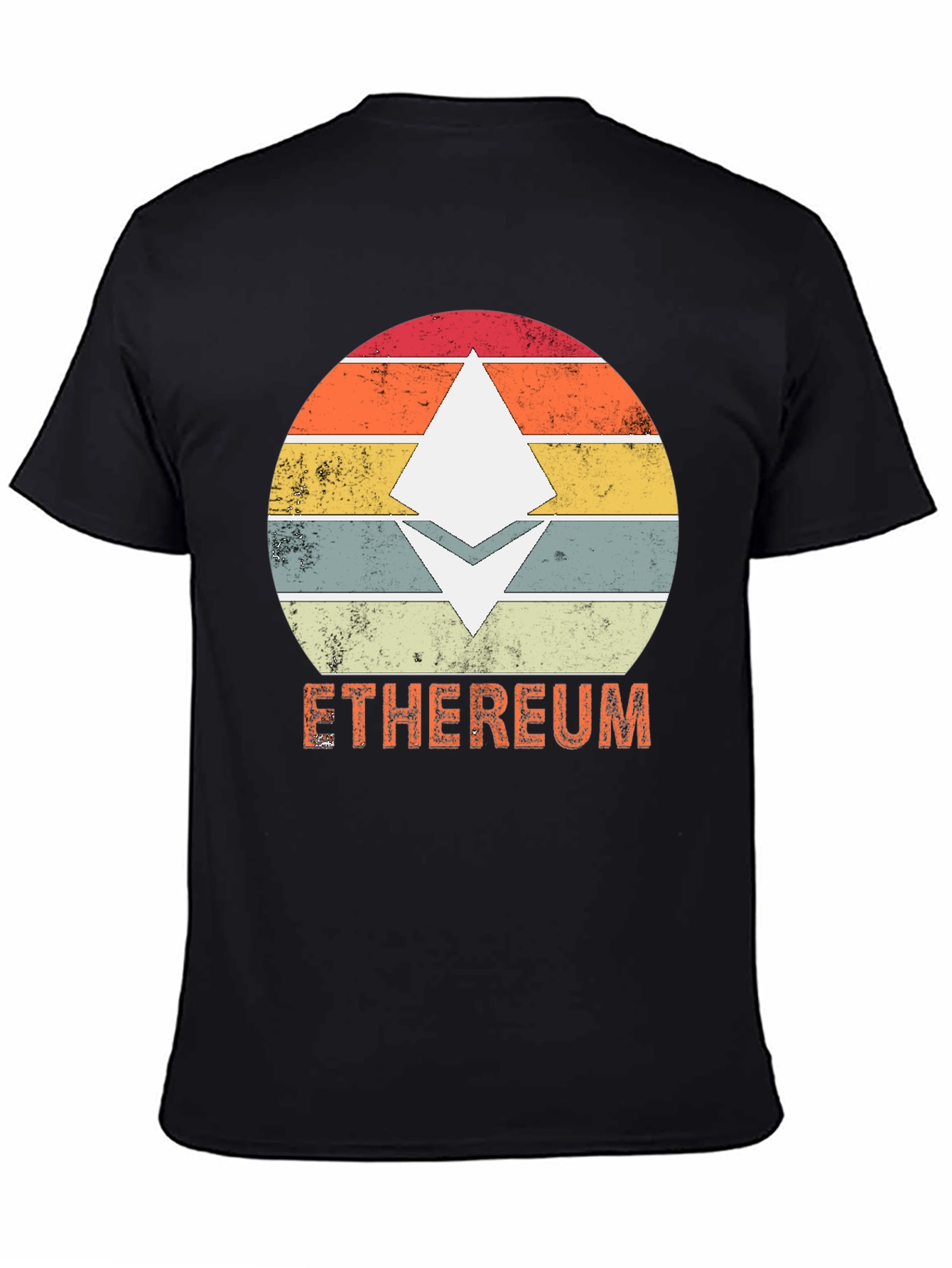 Ethereum Retro Style T-Shirt - Crypto Fashion