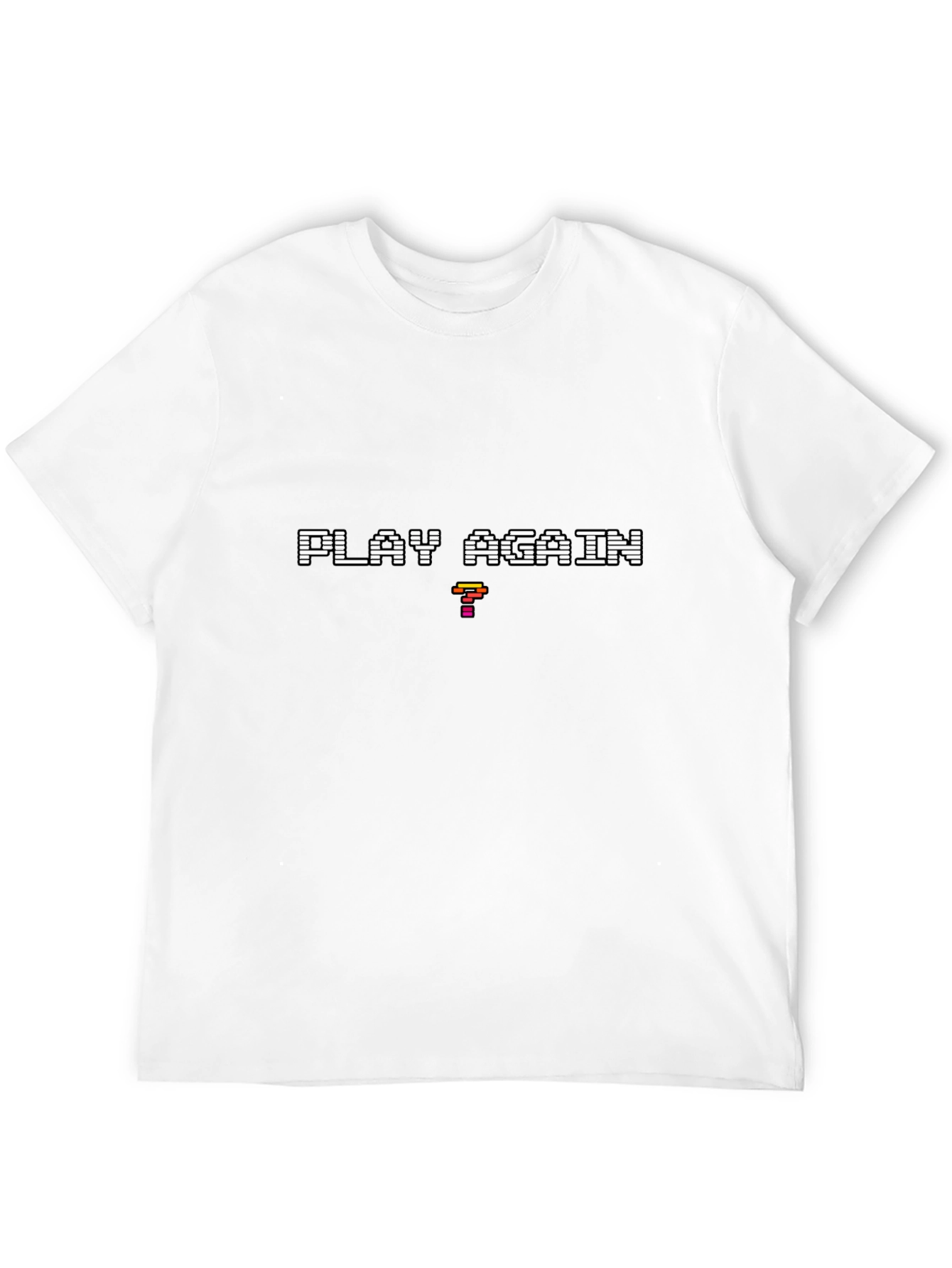 Pixel Play Again Graphic Tee - Gamer Style