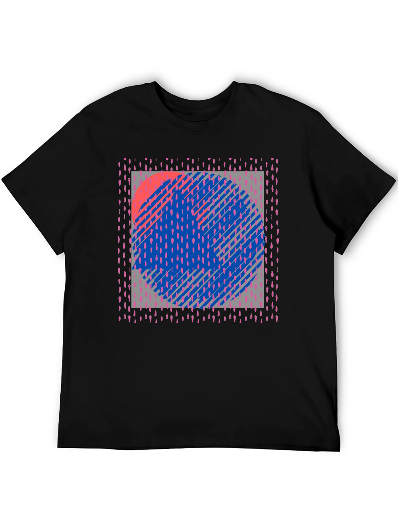 Geometric Circle Graphic Tee