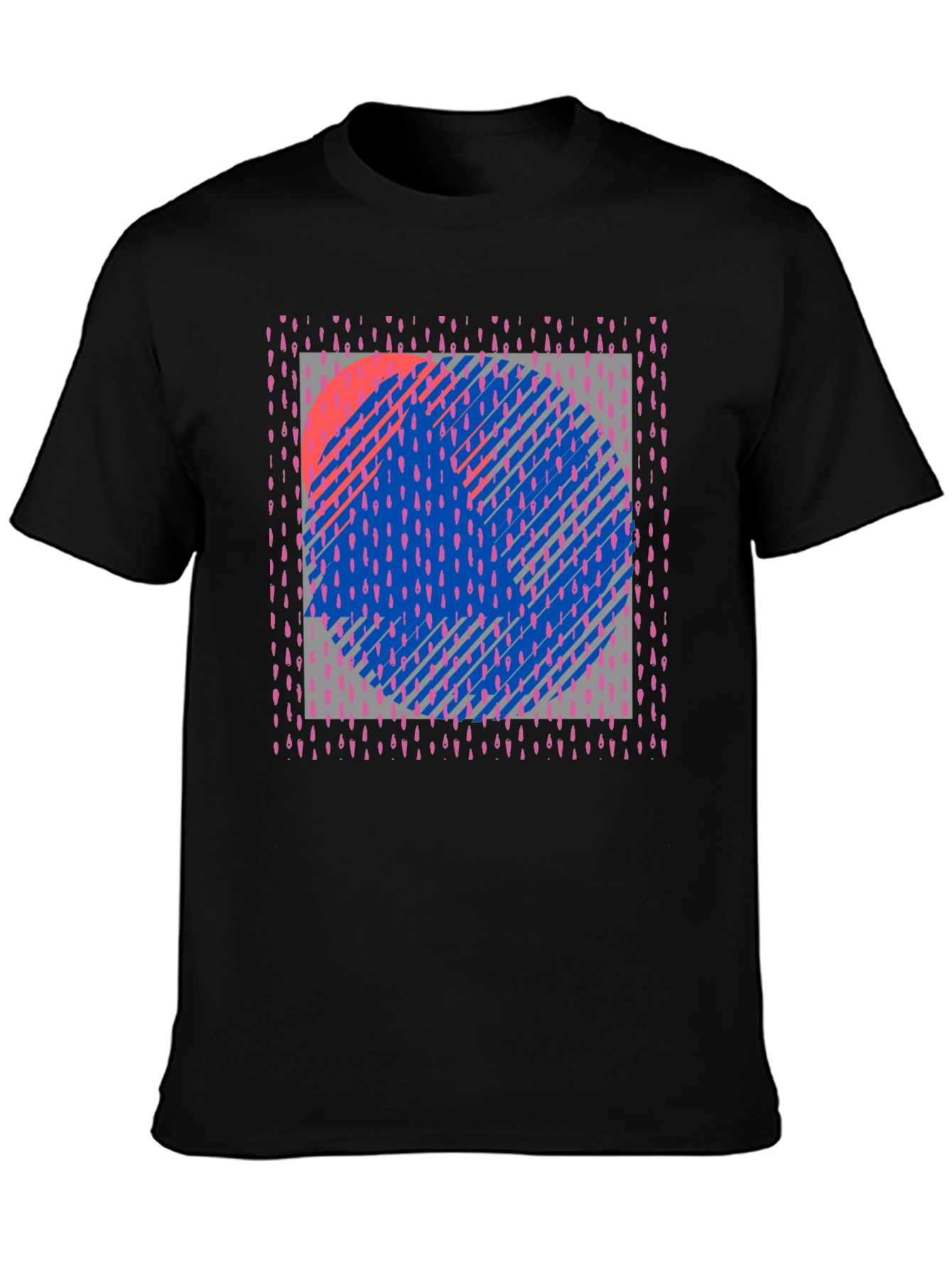 Geometric Circle Graphic Tee