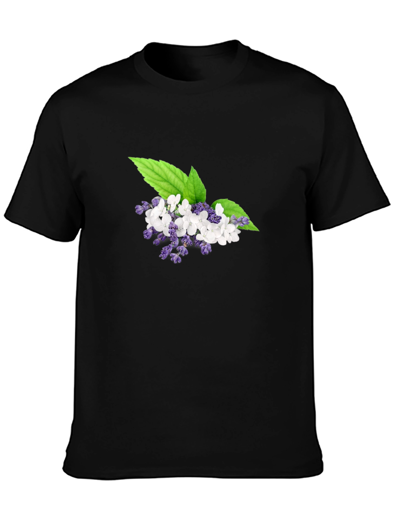 Floral T-Shirt: Elegant Botanical Design