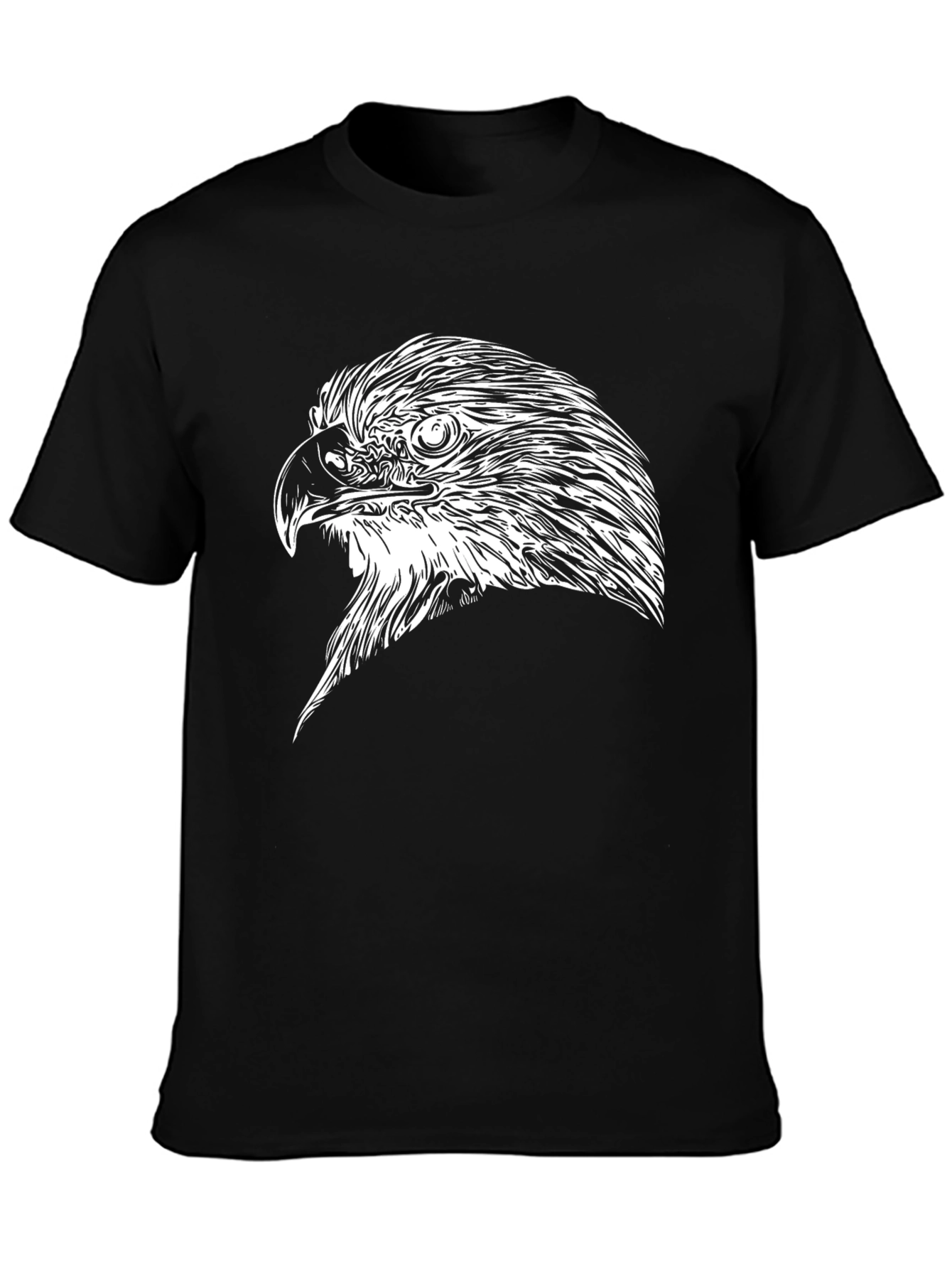 Black Eagle Graphic Tee - Mens Short Sleeve