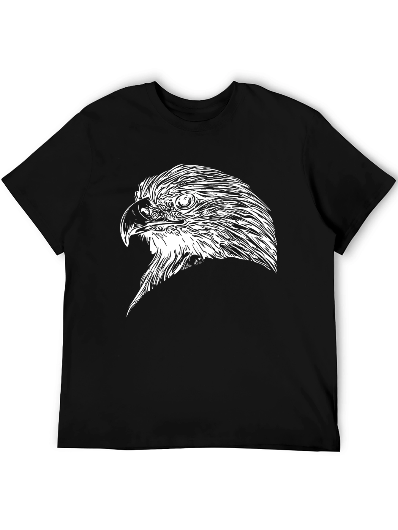 Black Eagle Graphic Tee - Mens Short Sleeve