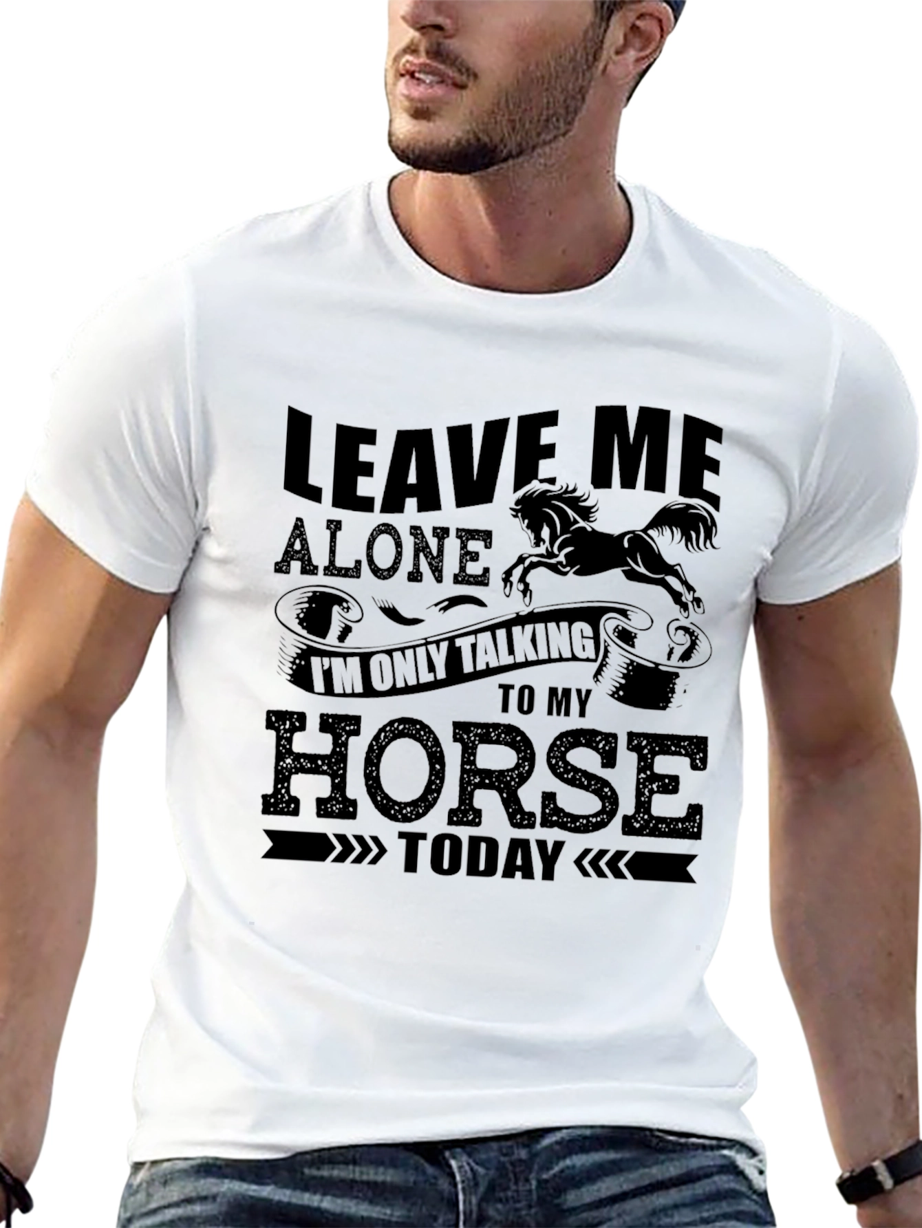 Leave Me Alone Horse T-Shirt
