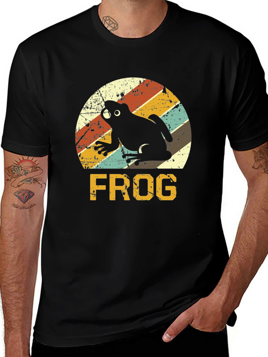Retro Frog T-Shirt - Vintage Style Graphic Tee