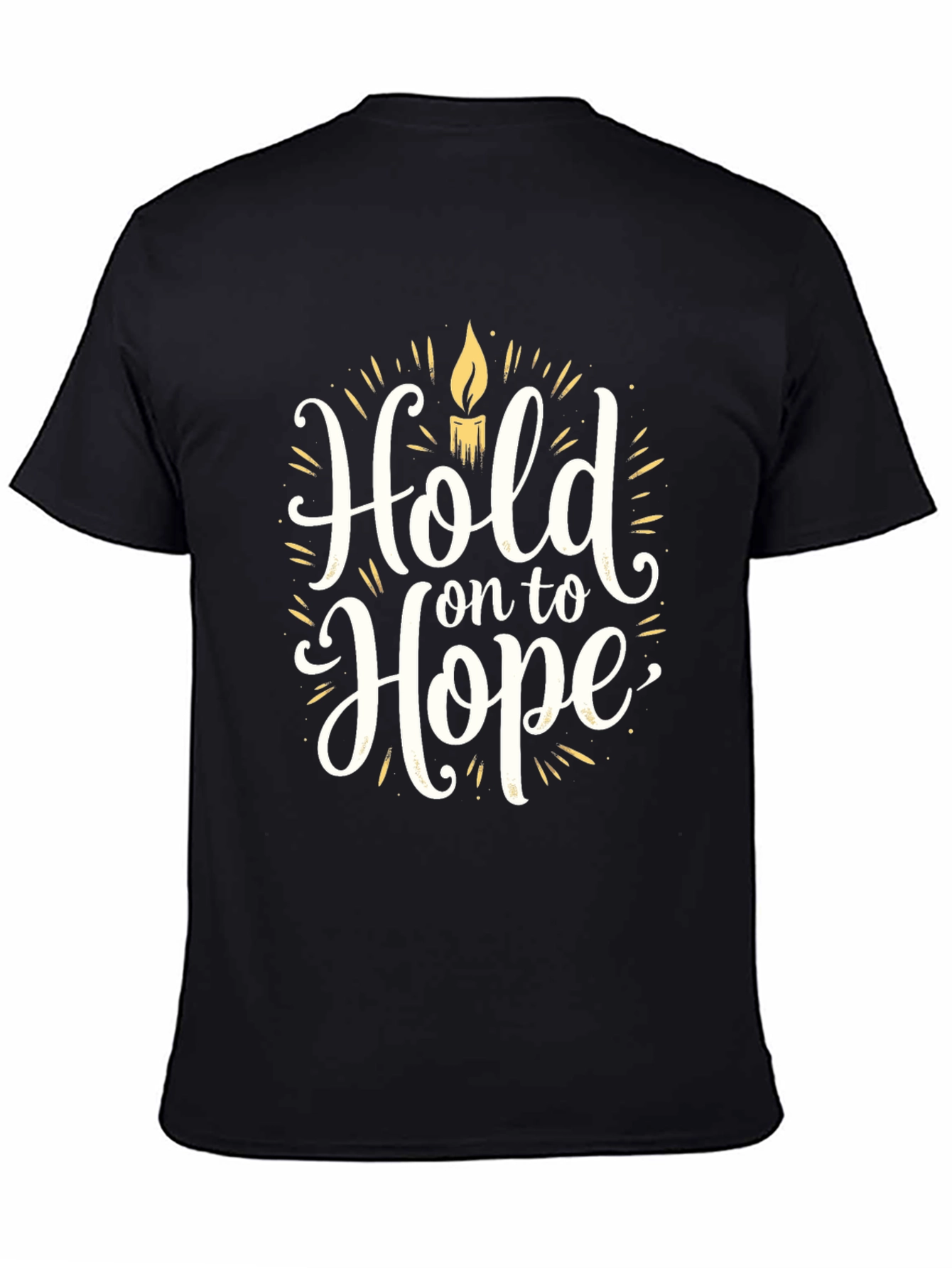 Hold on to Hope T-Shirt - Inspirational Graphic Tee