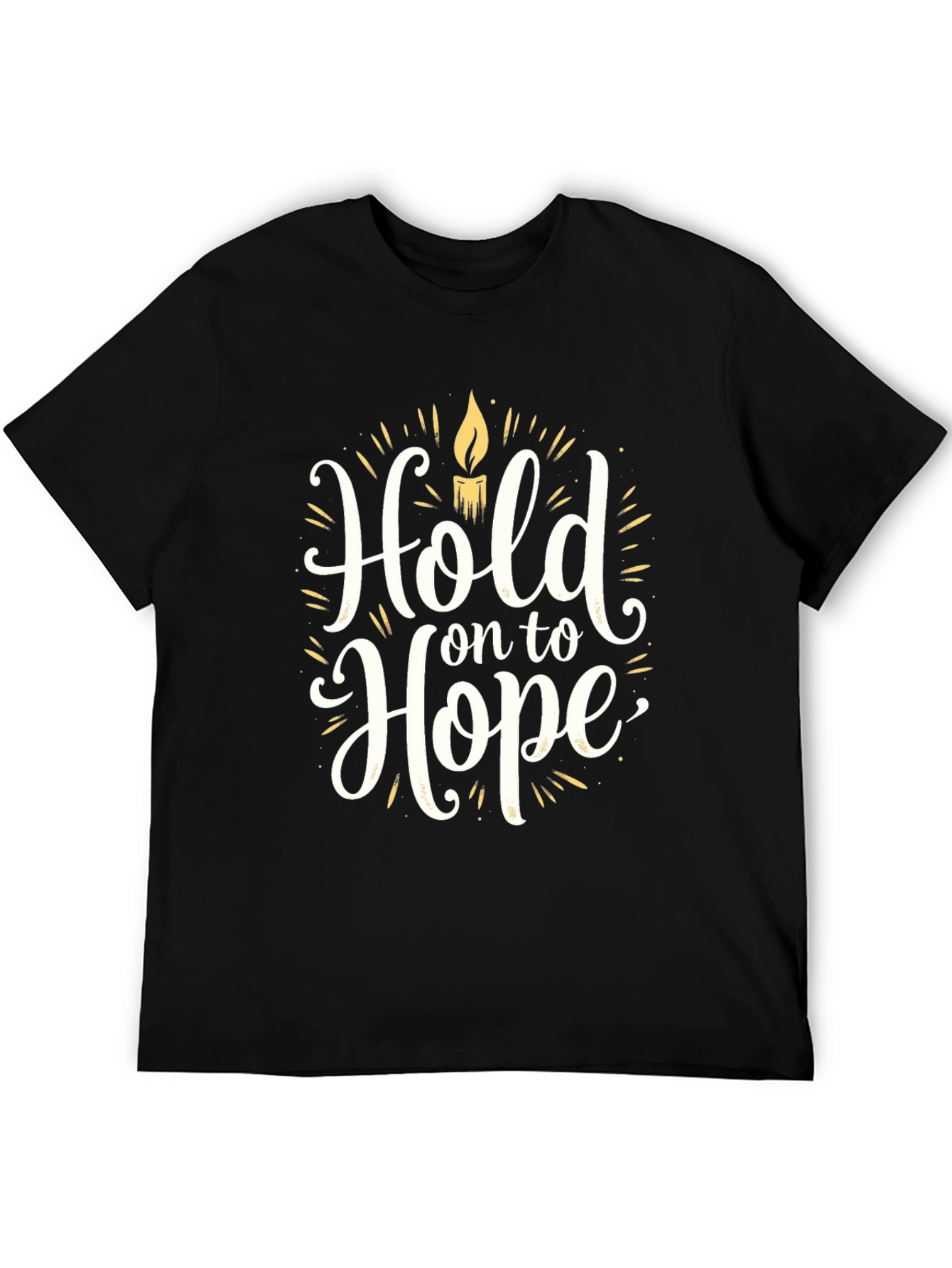 Hold on to Hope T-Shirt - Inspirational Graphic Tee