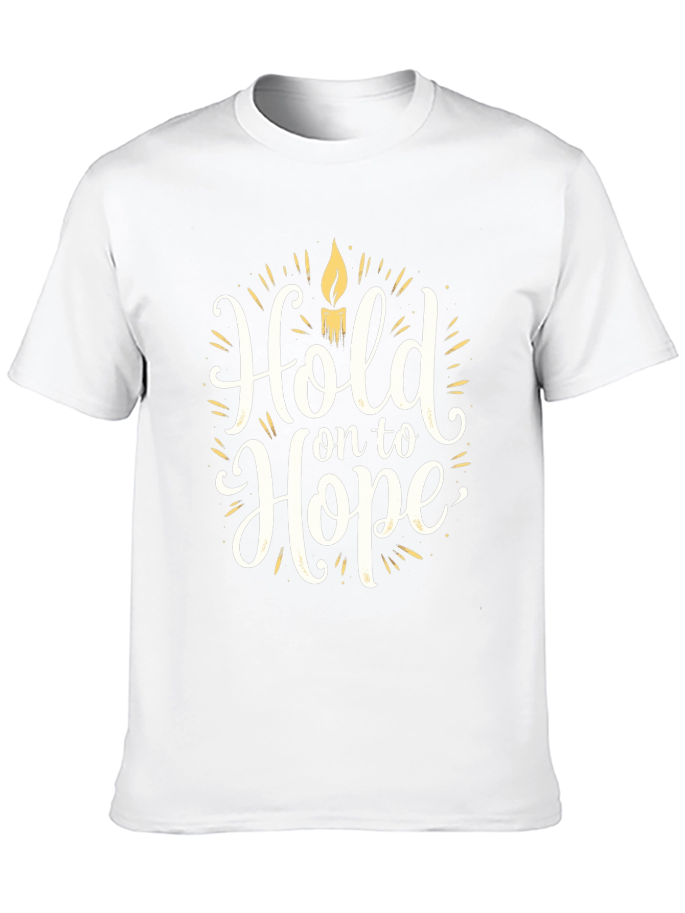 Hold on to Hope T-Shirt - Inspirational Graphic Tee