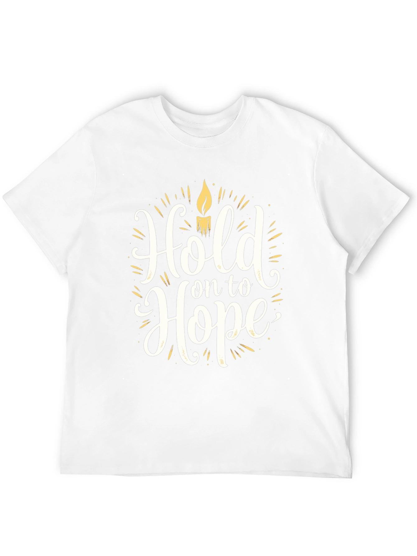 Hold on to Hope T-Shirt - Inspirational Graphic Tee