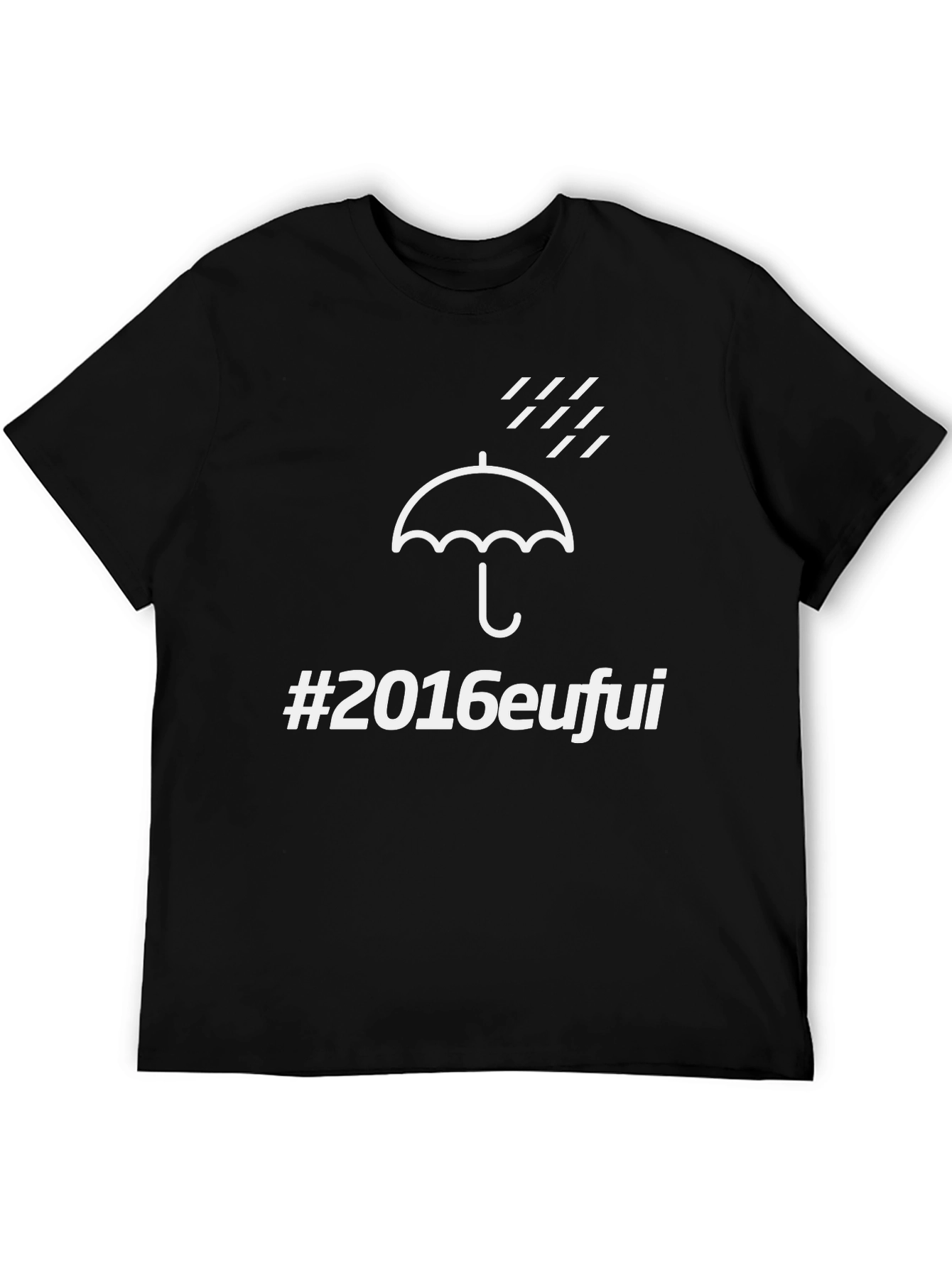 Umbrella 2016eufui Graphic Tee - Mens Black T-Shirt