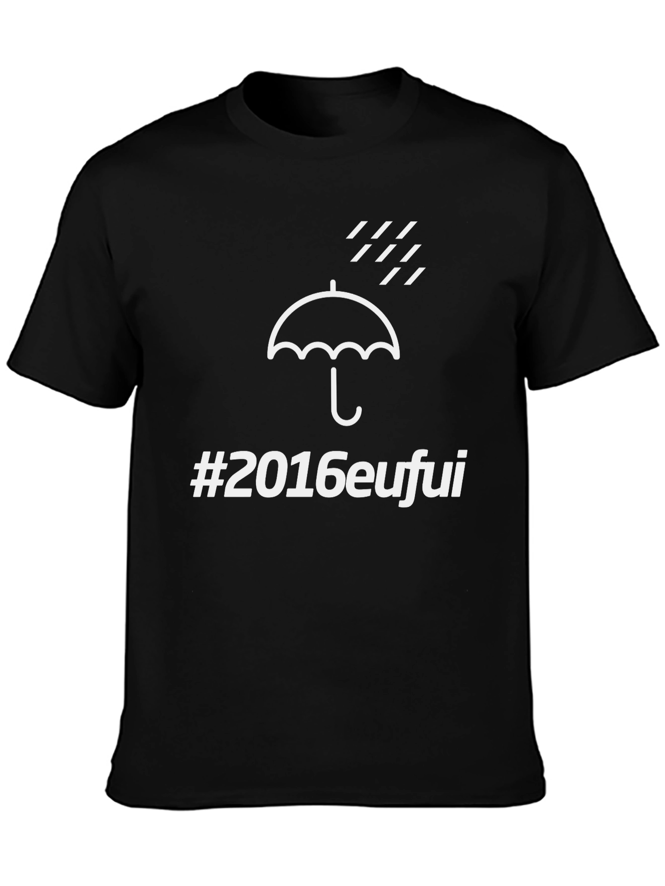 Umbrella 2016eufui Graphic Tee - Mens Black T-Shirt