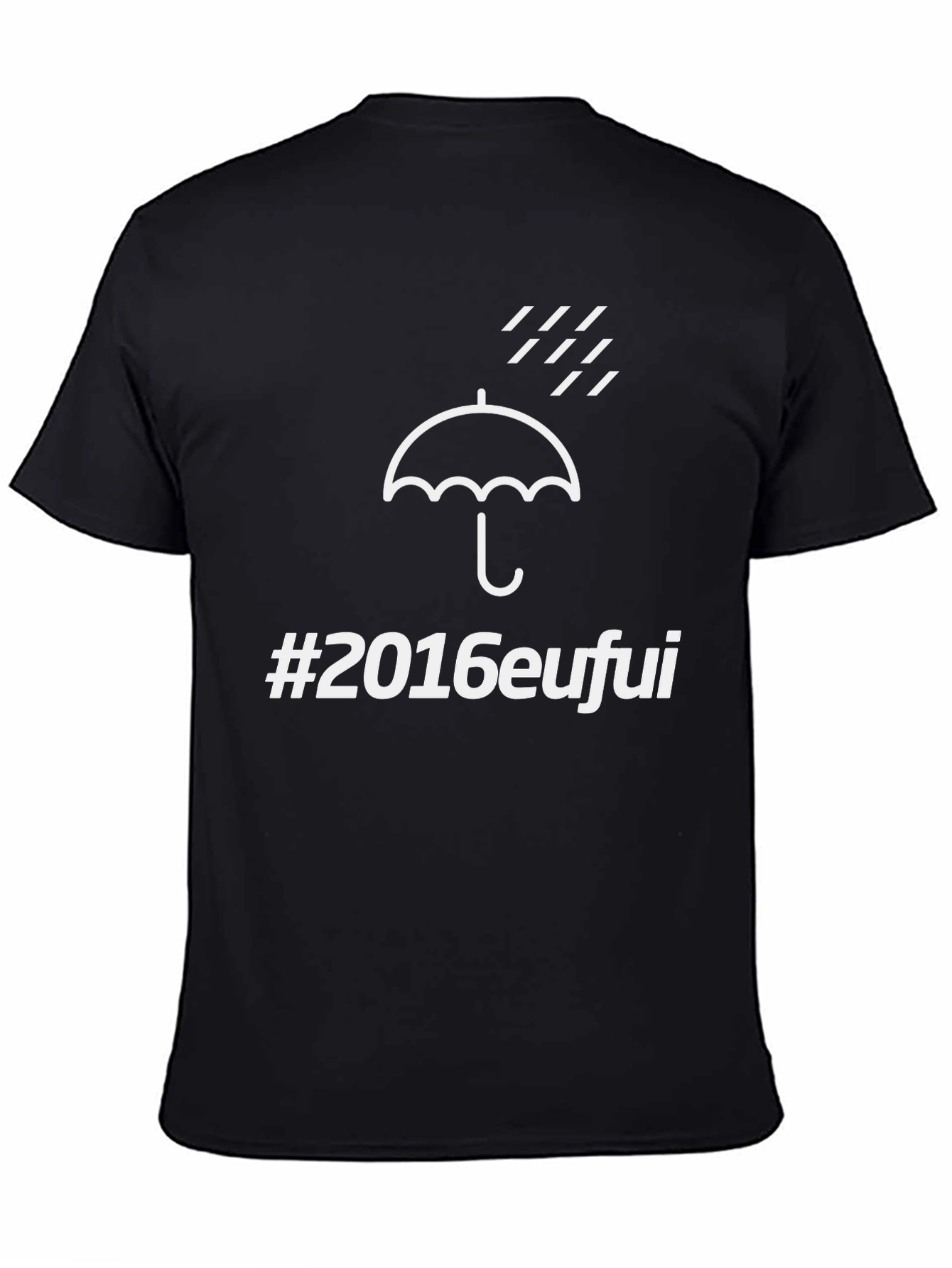 Umbrella 2016eufui Graphic Tee - Mens Black T-Shirt
