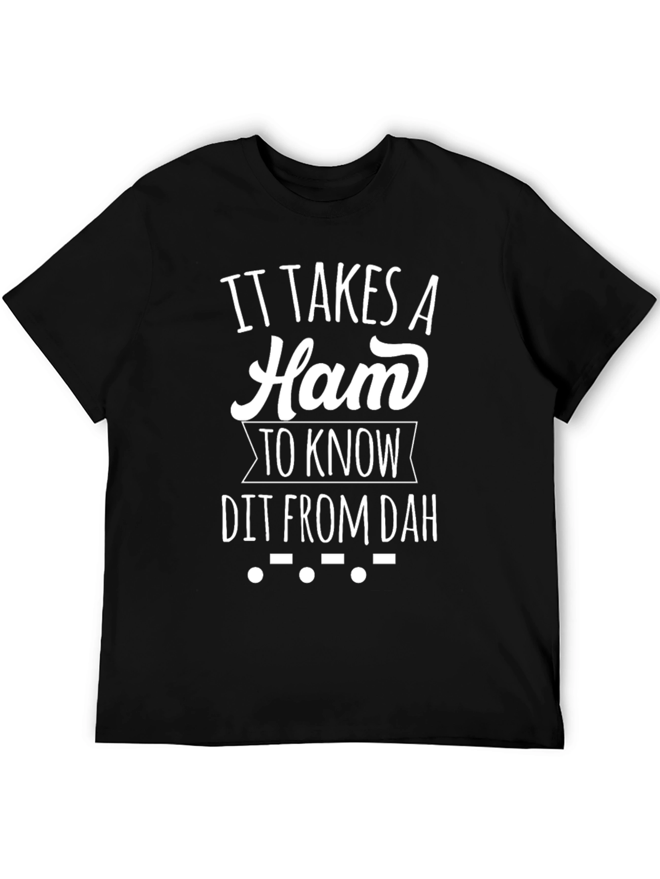 Ham Radio Operator Morse Code T-Shirt