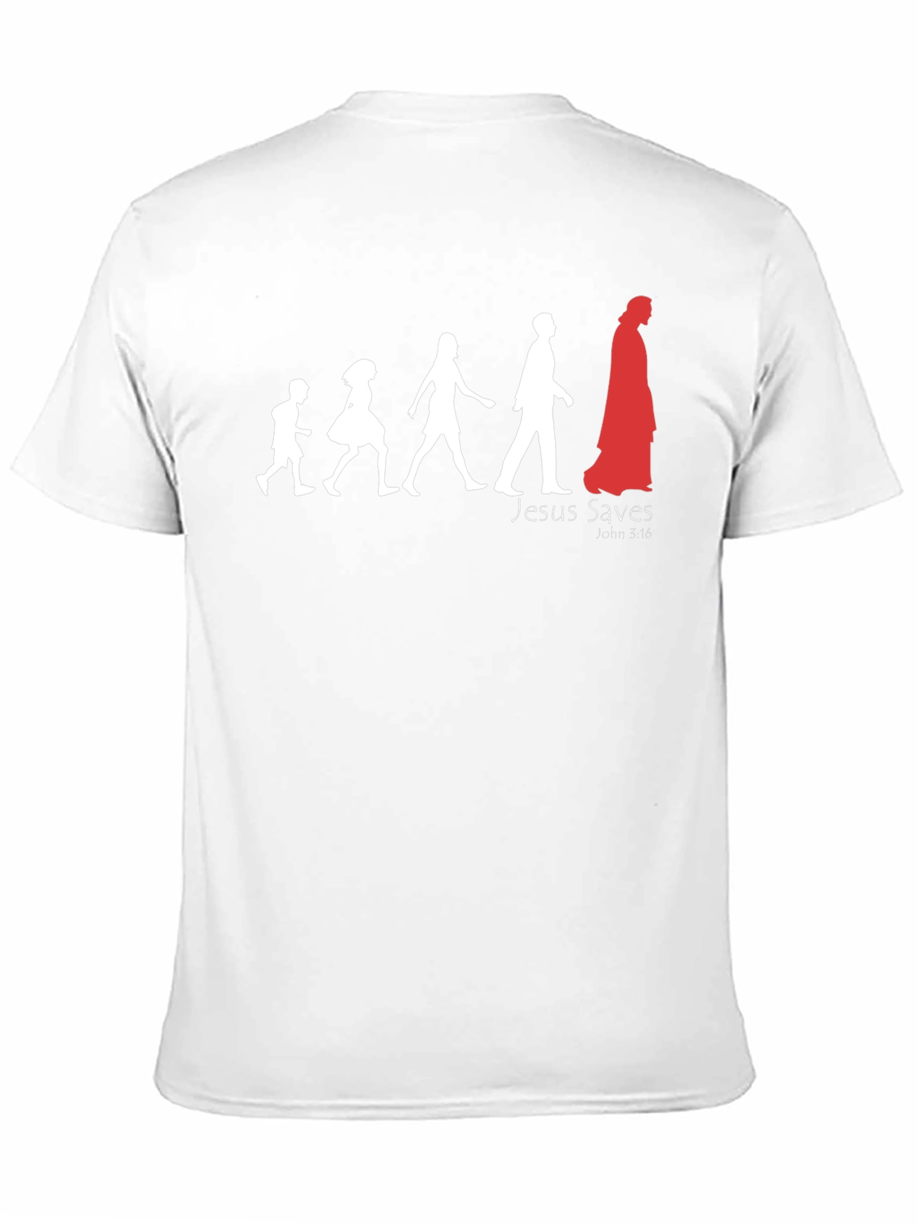 Jesus Saves Black T-Shirt