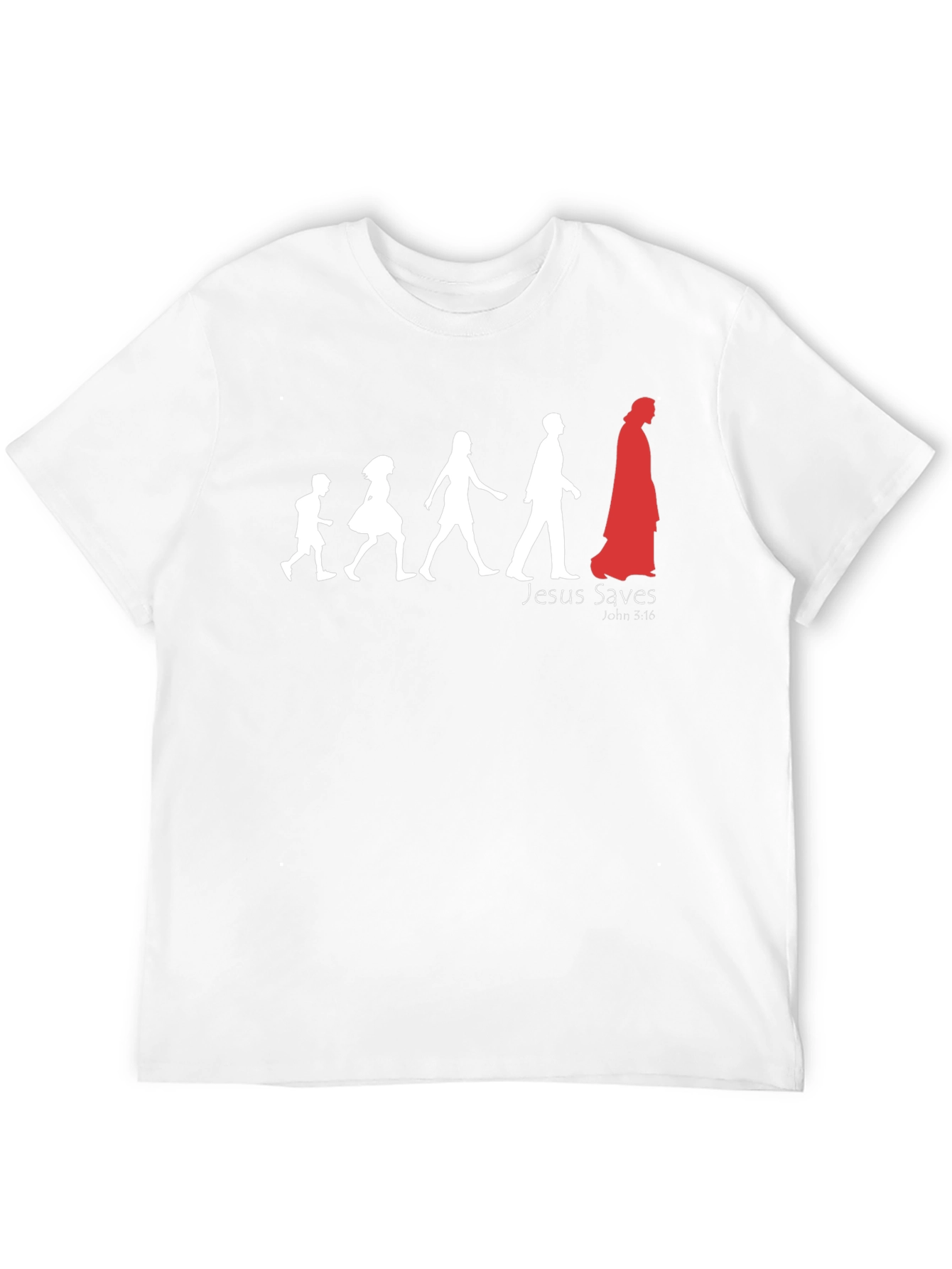 Jesus Saves Black T-Shirt