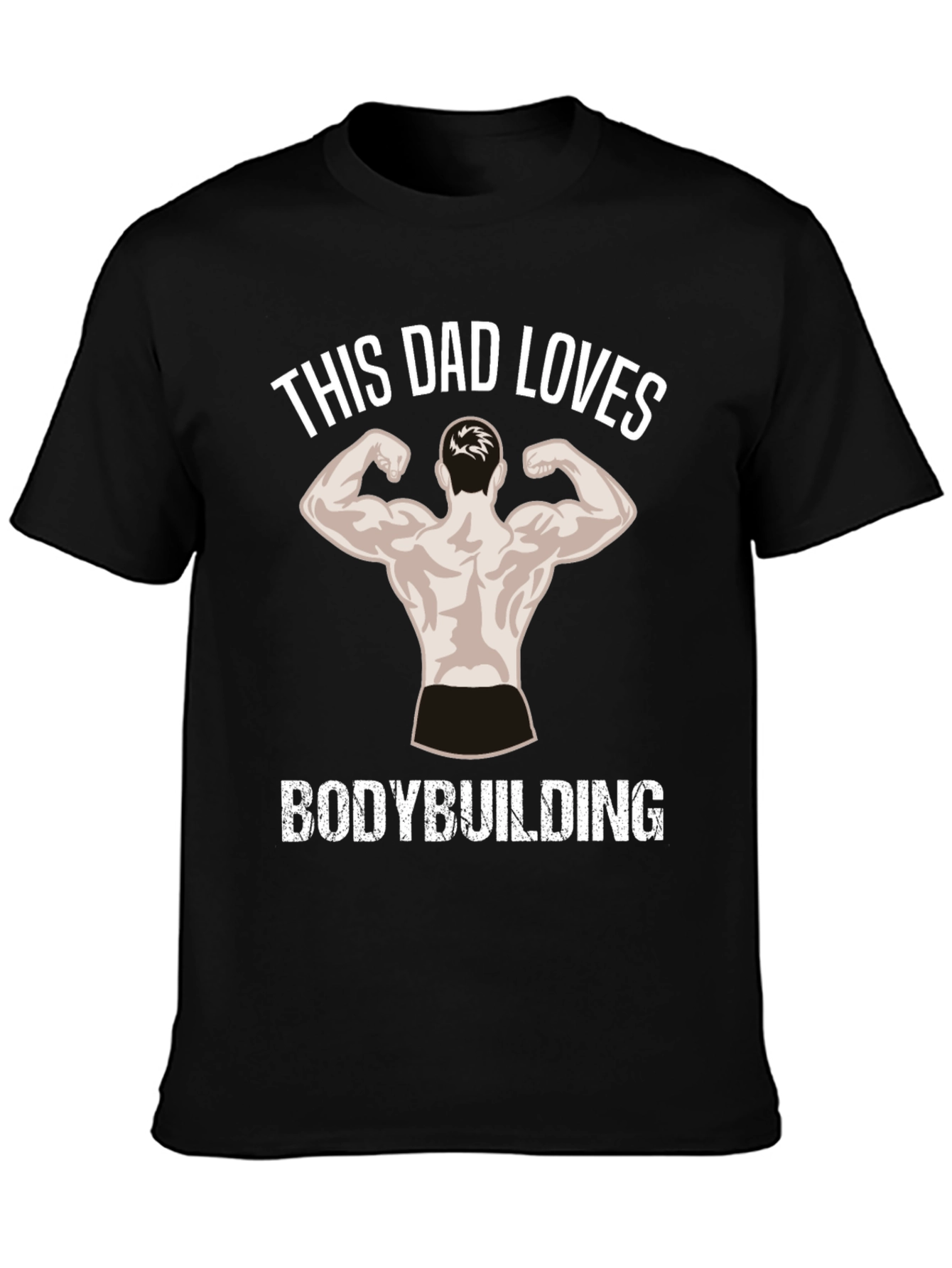 This Dad Loves Bodybuilding T-Shirt