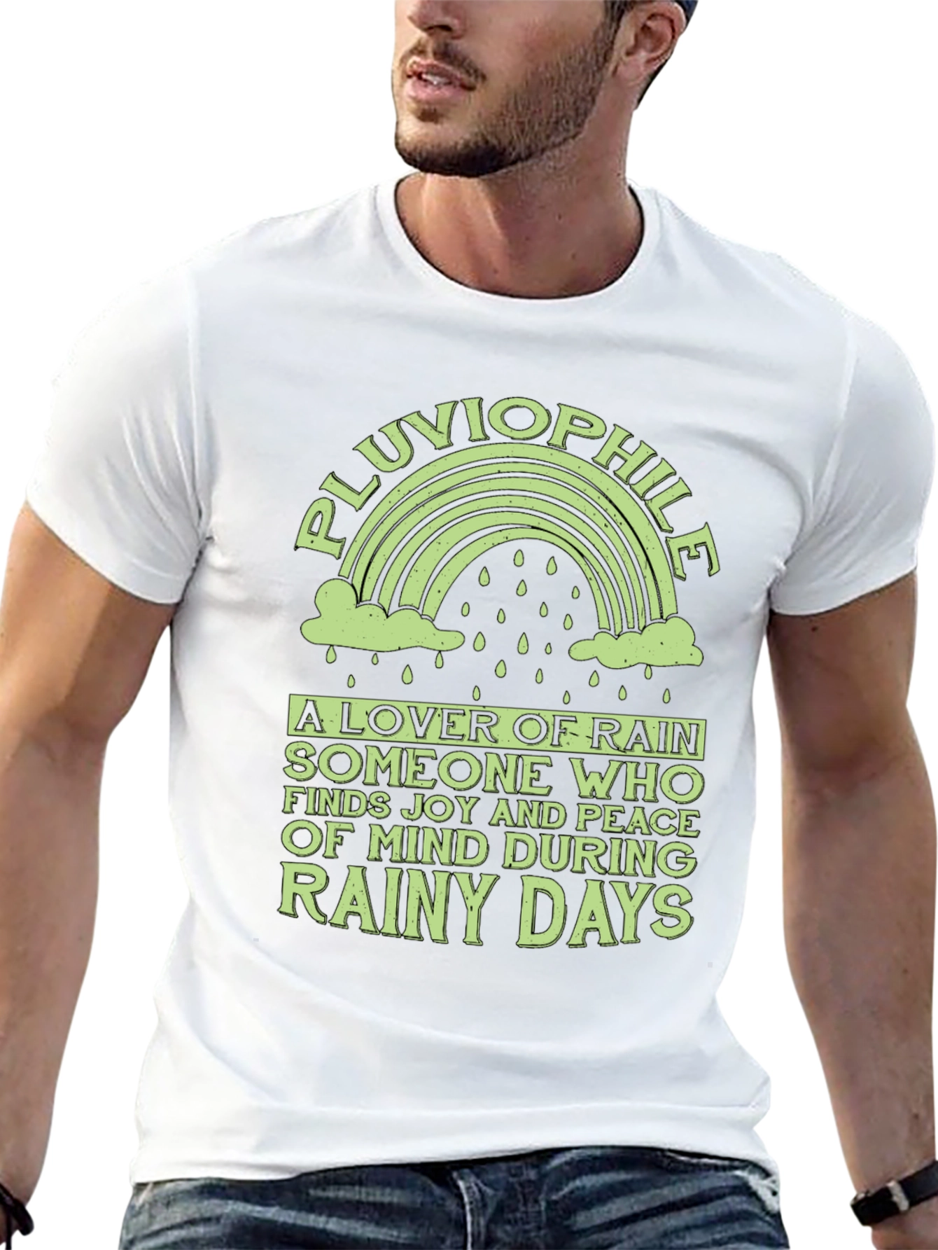 Pluviophile T-Shirt - Rainy Day Lover Tee