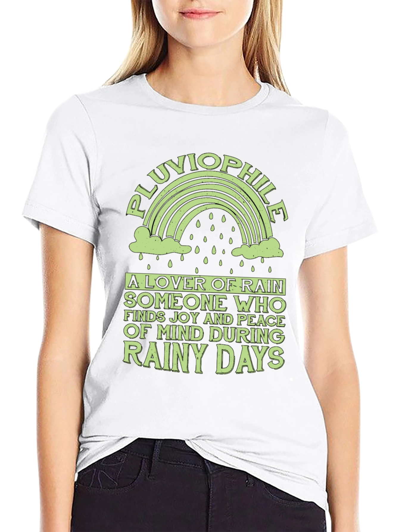 Pluviophile T-Shirt - Rainy Day Lover Tee