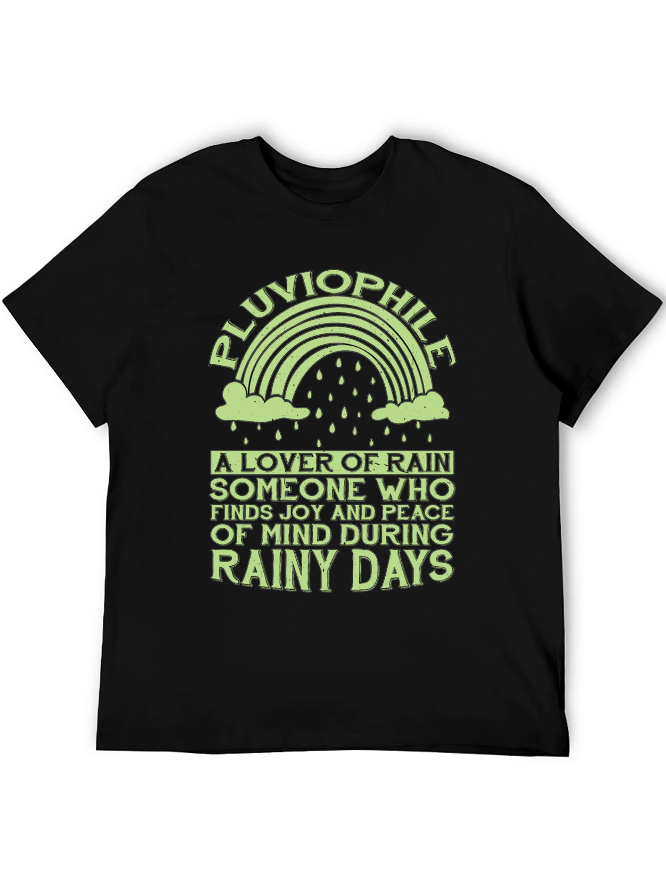 Pluviophile T-Shirt - Rainy Day Lover Tee