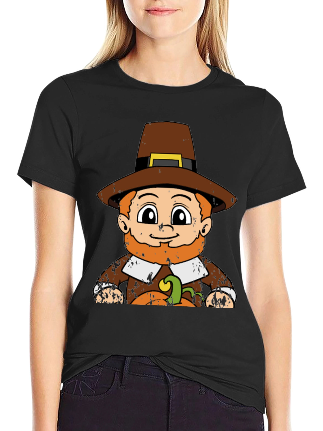 Pilgrim Boy Thanksgiving T-Shirt - Holiday Style