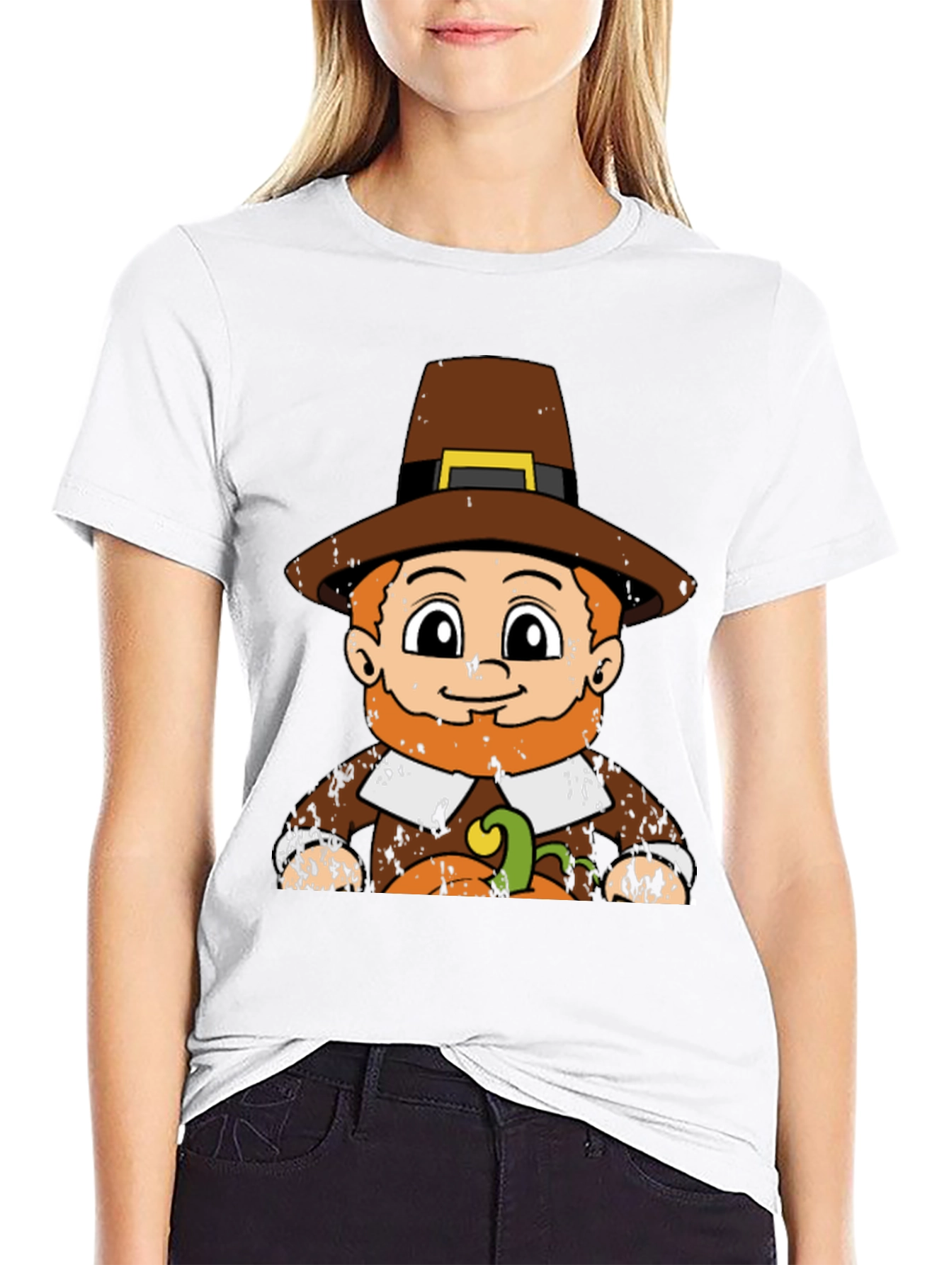 Pilgrim Boy Thanksgiving T-Shirt - Holiday Style