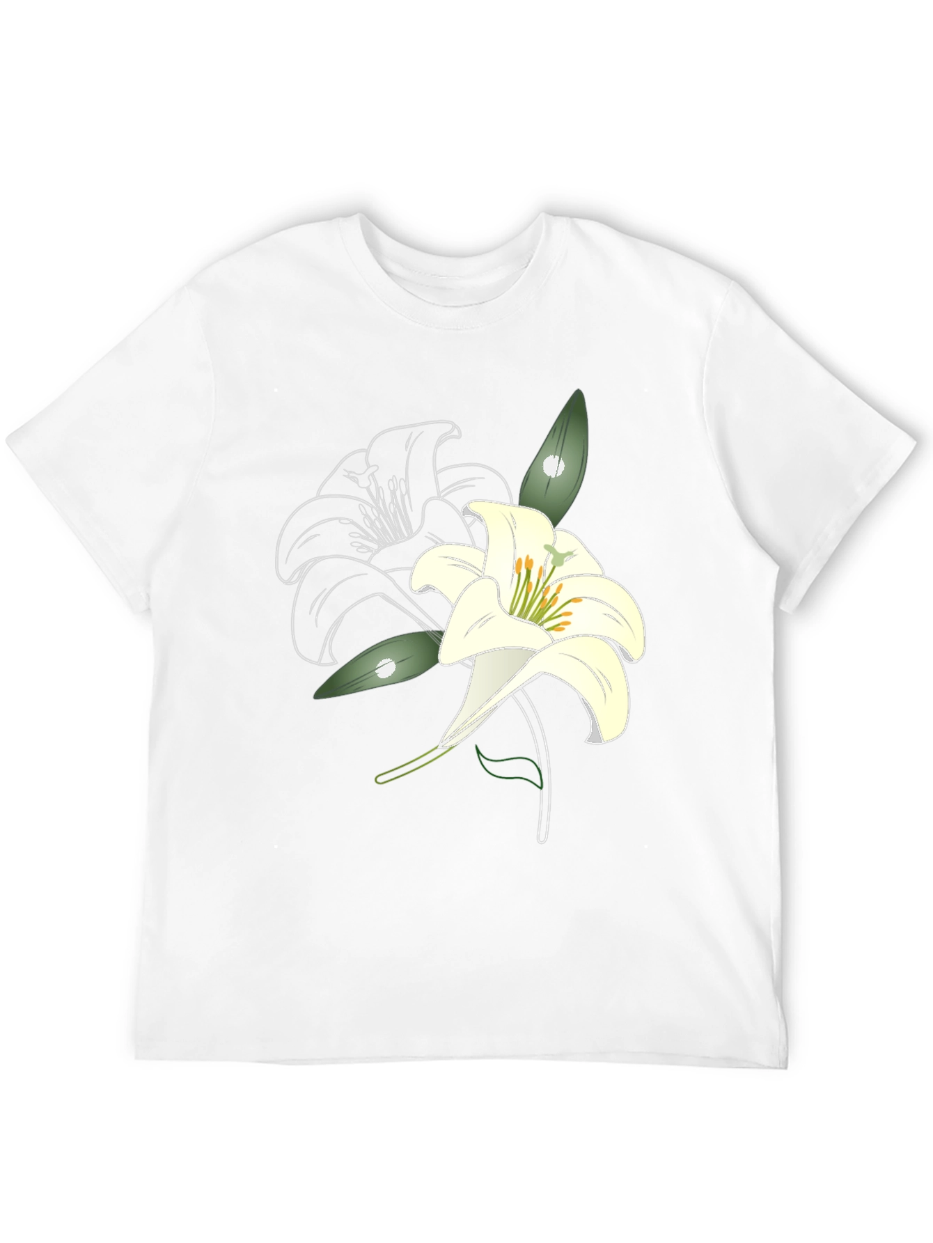 Lily Graphic Print T-Shirt - Casual Style