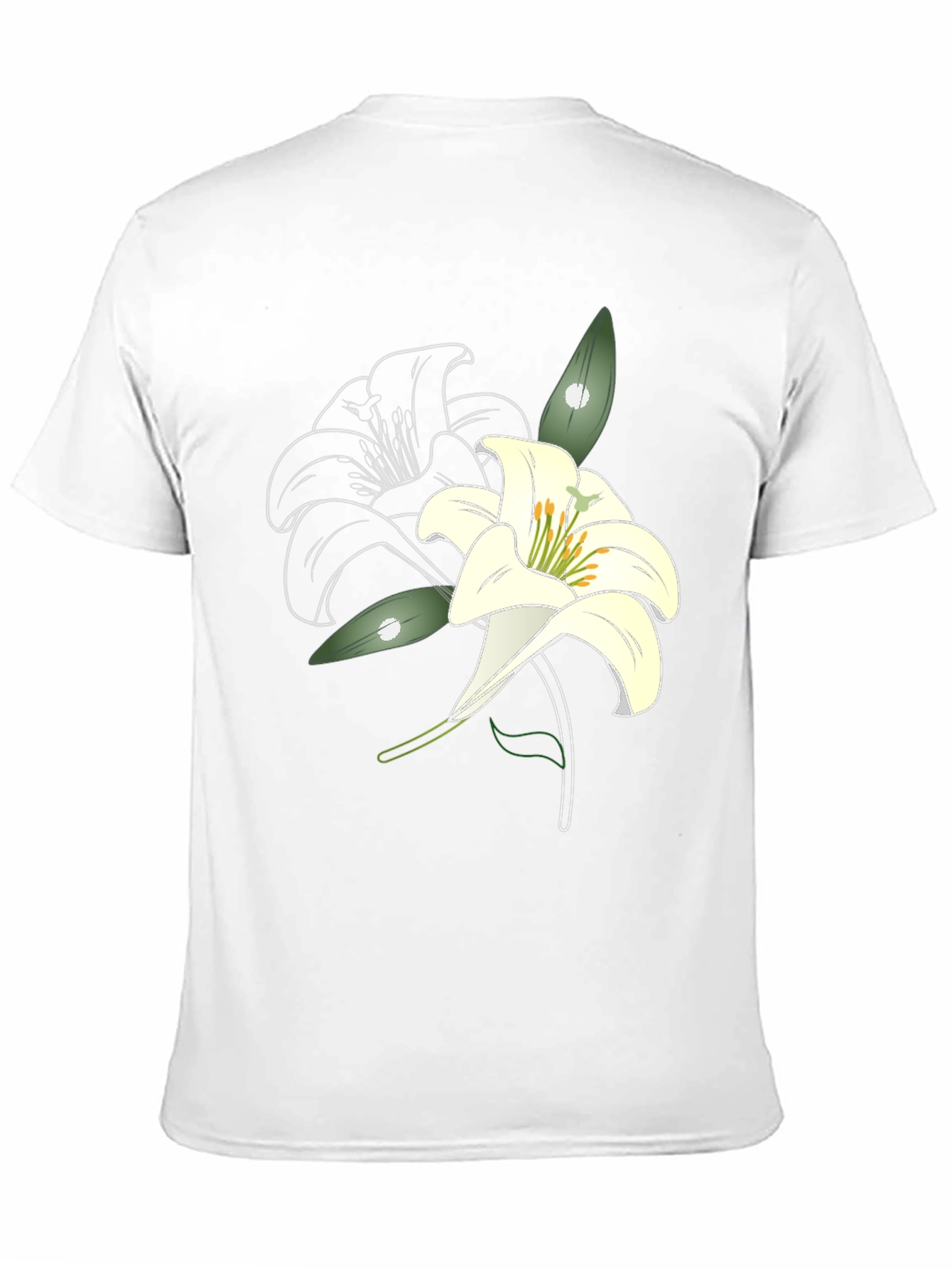 Lily Graphic Print T-Shirt - Casual Style