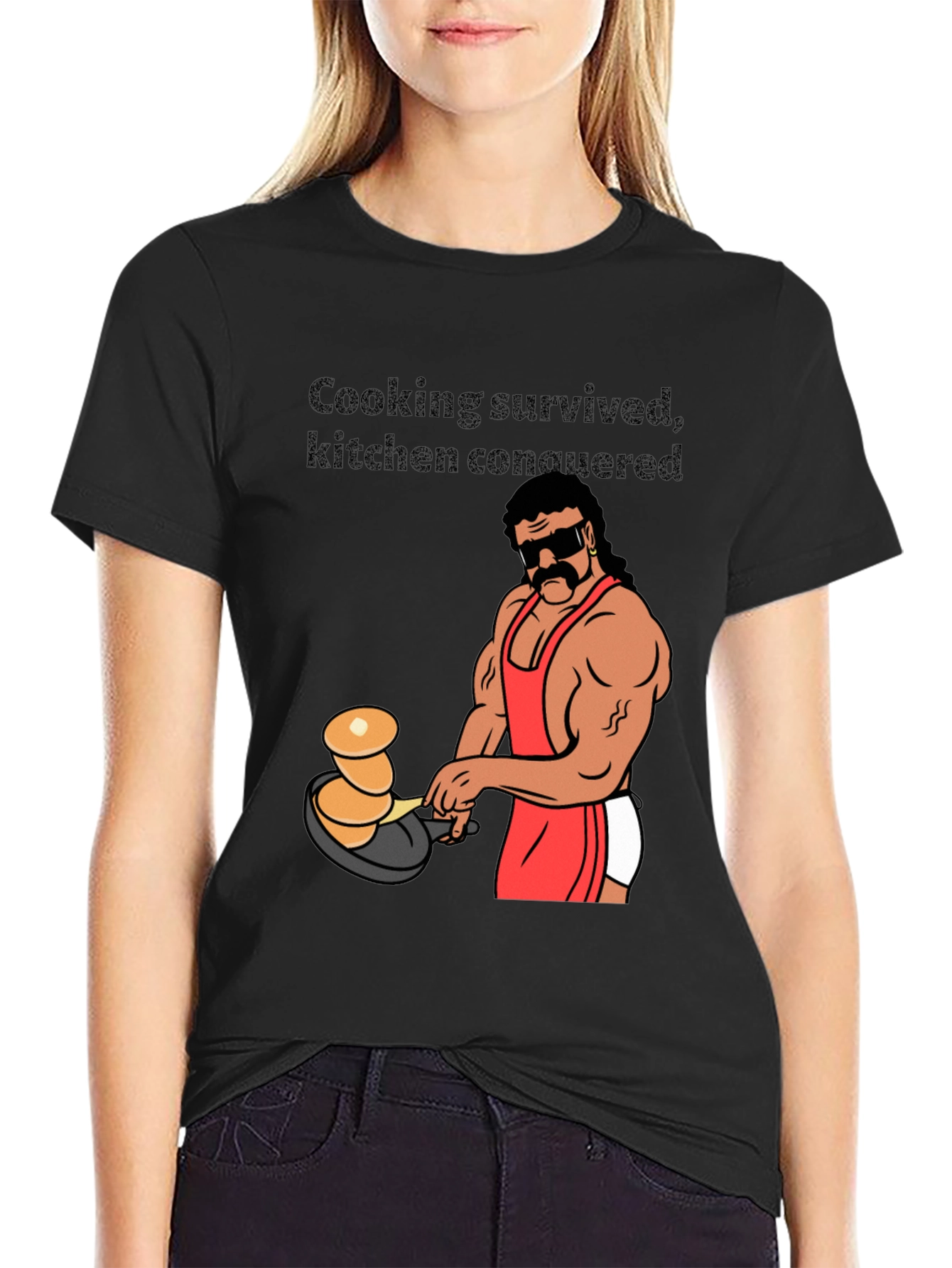 Cooking Survived Graphic T-Shirt