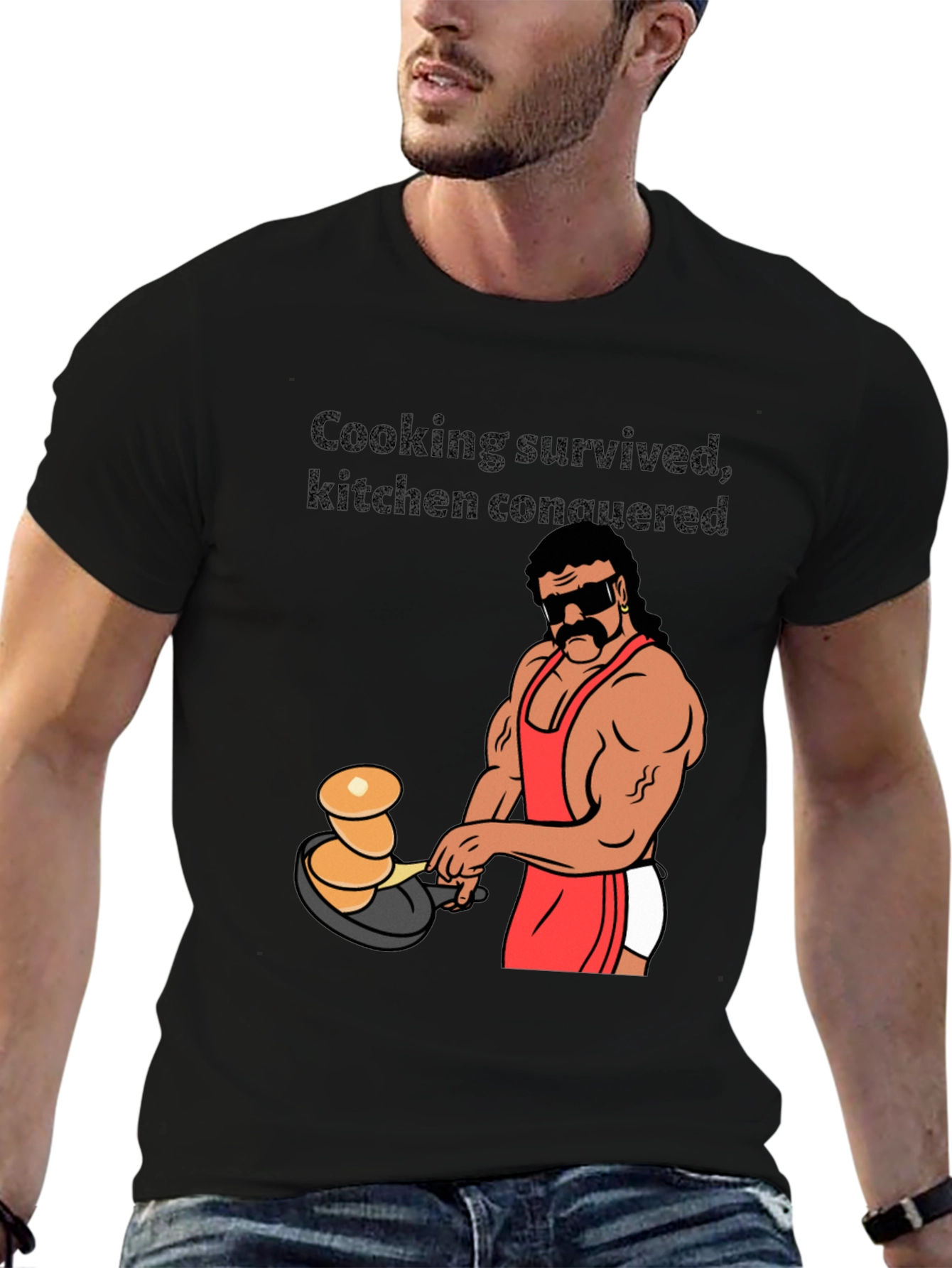 Cooking Survived Graphic T-Shirt