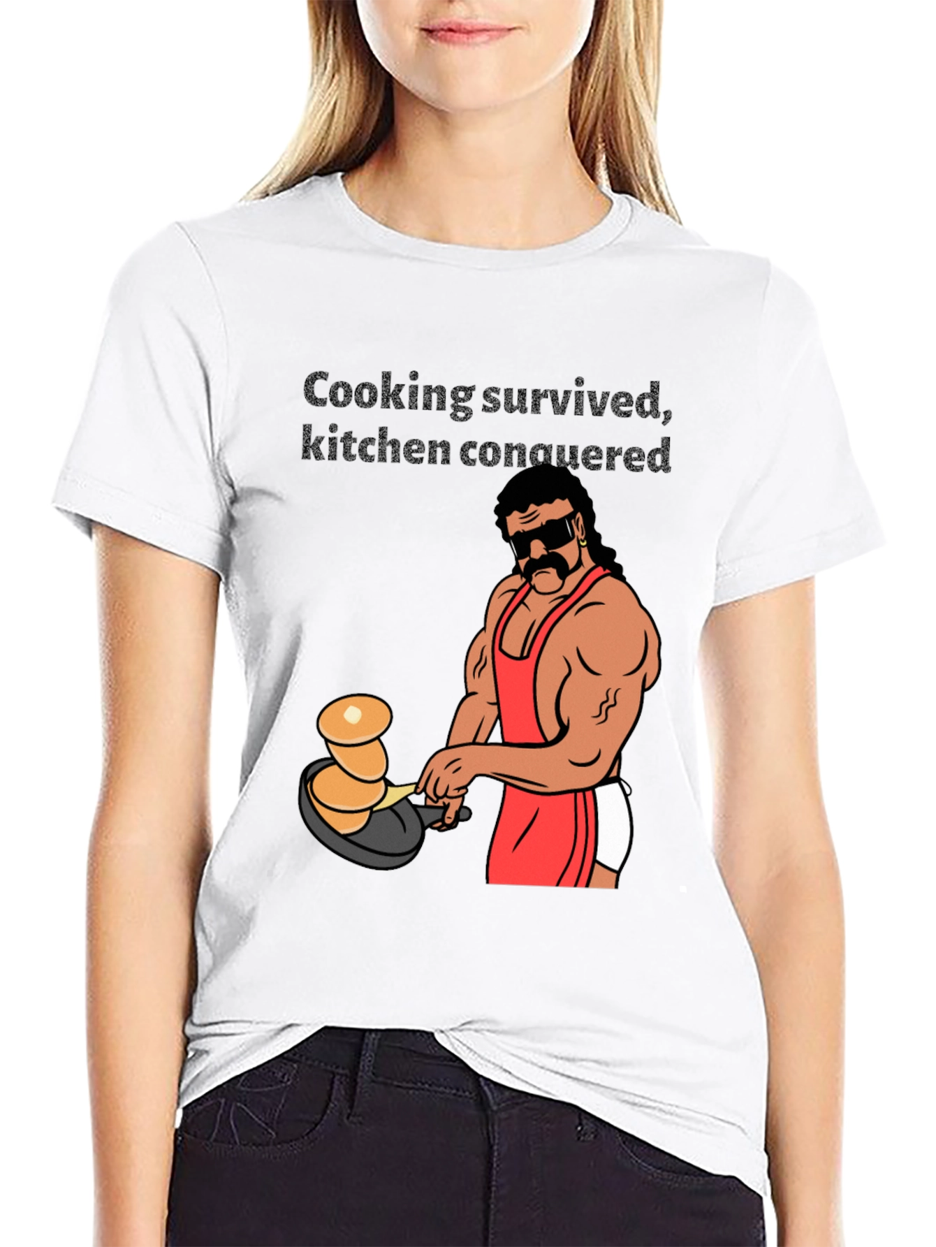 Cooking Survived Graphic T-Shirt