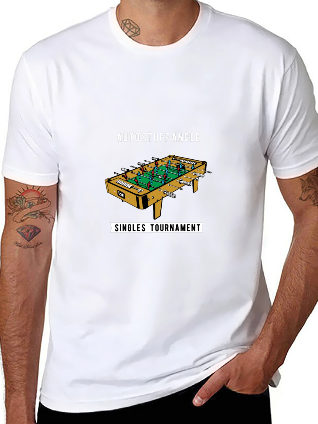 Foosball Singles Tournament Graphic Tee