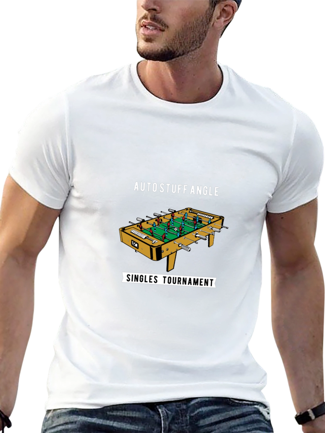 Foosball Singles Tournament Graphic Tee