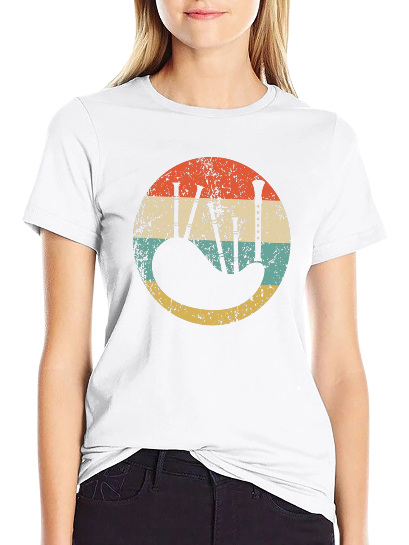 Vintage Bagpipe T-Shirt