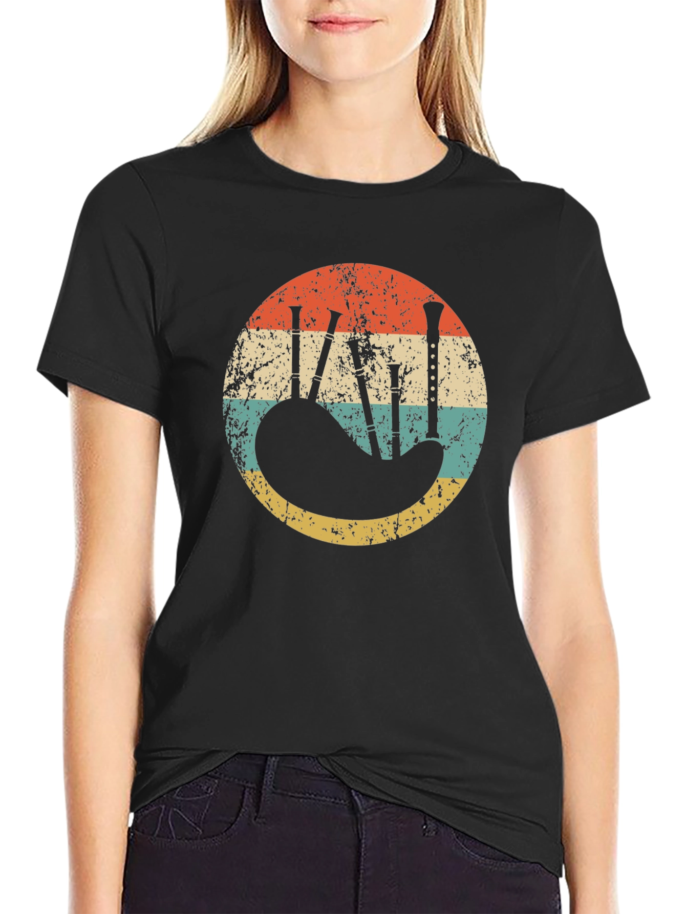 Vintage Bagpipe T-Shirt