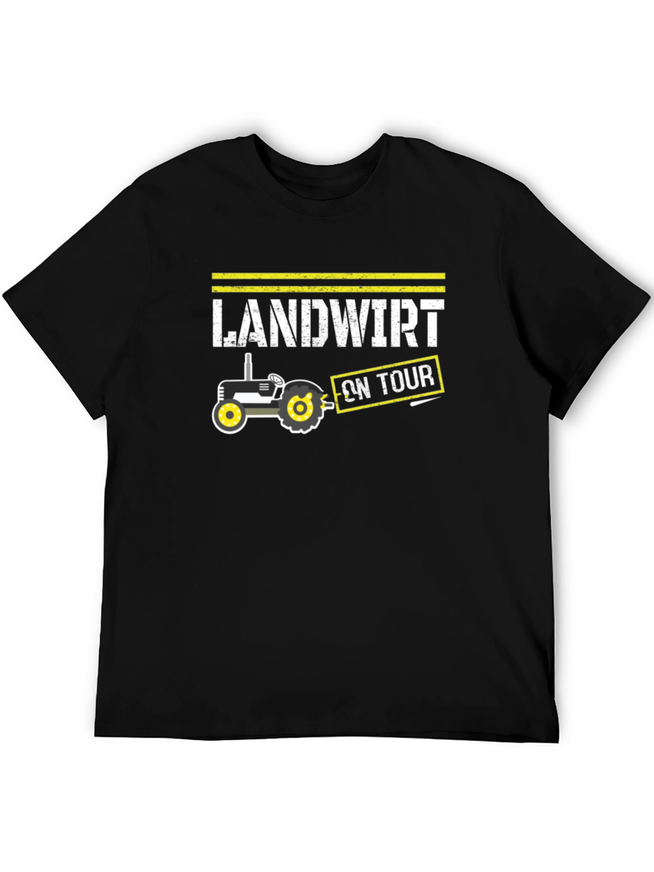 Landwirt On Tour Graphic Tee - Black
