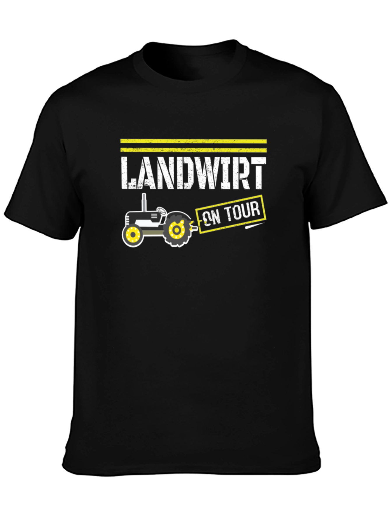 Landwirt On Tour Graphic Tee - Black