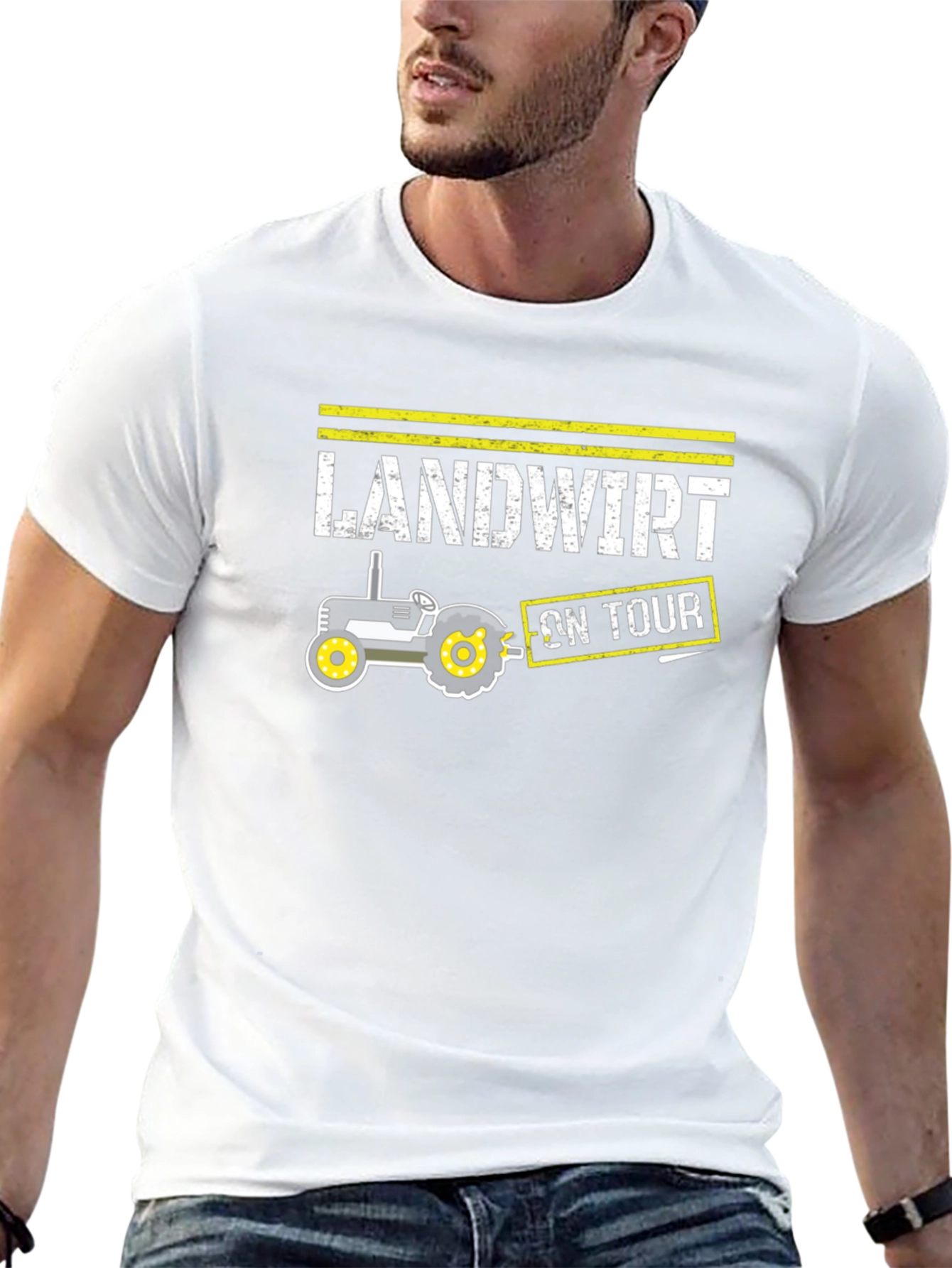 Landwirt On Tour Graphic Tee - Black