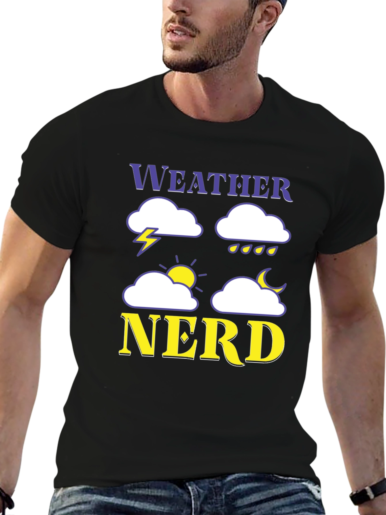 Weather Nerd Graphic T-Shirt | Trendy Tee