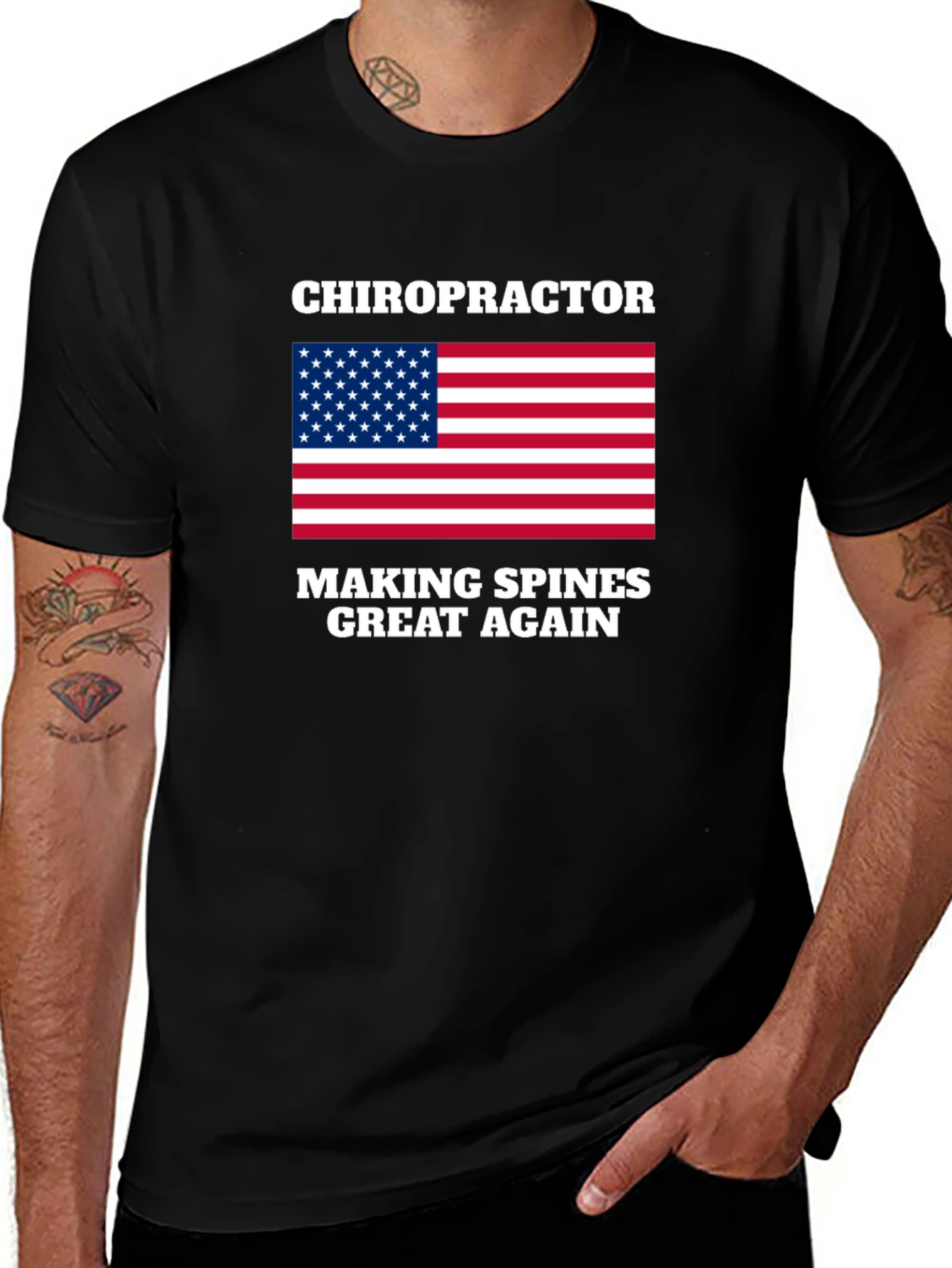 Chiropractor - Making Spines Great Again T-Shirt
