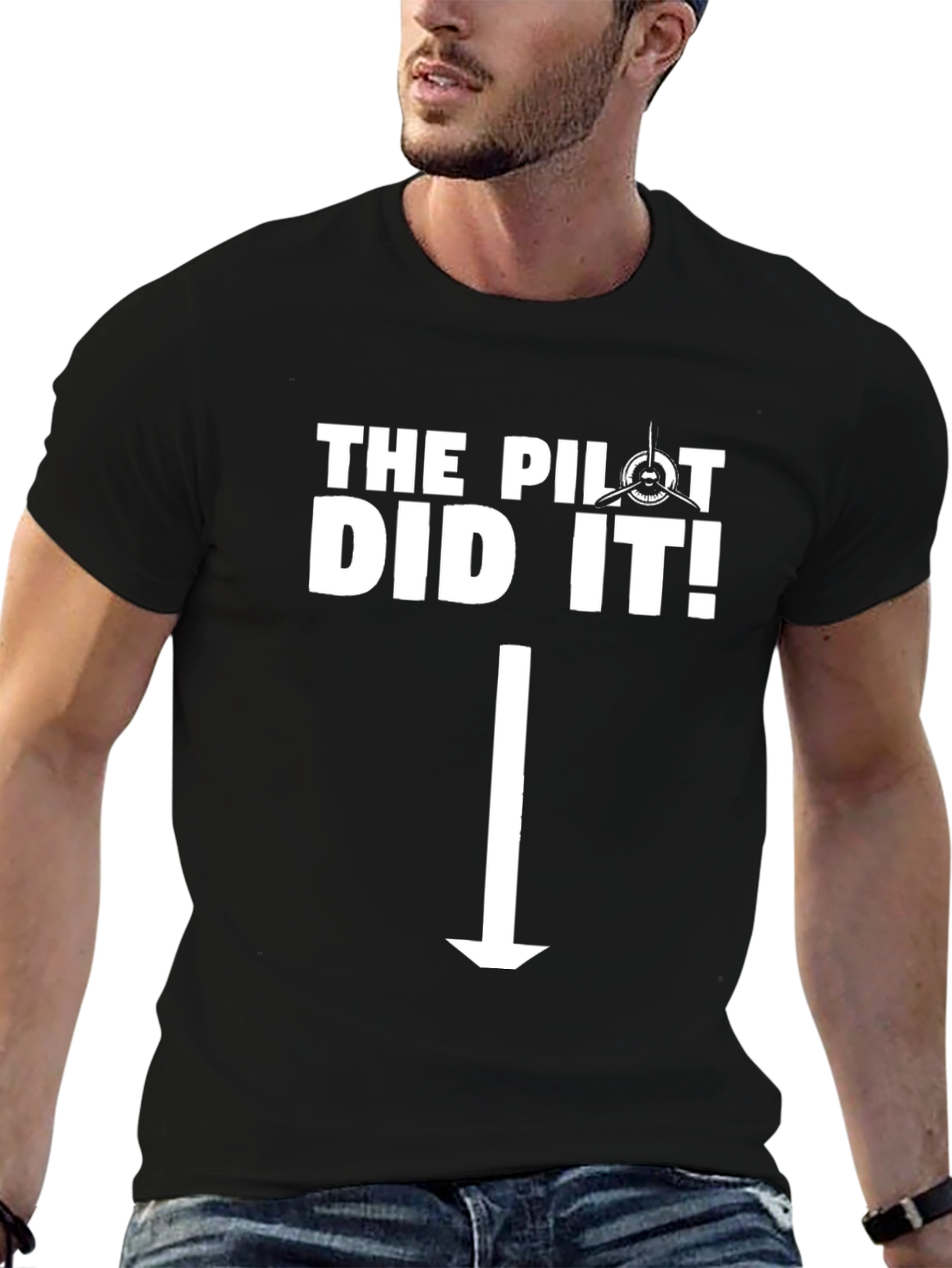The Pilot Did It! T-Shirt